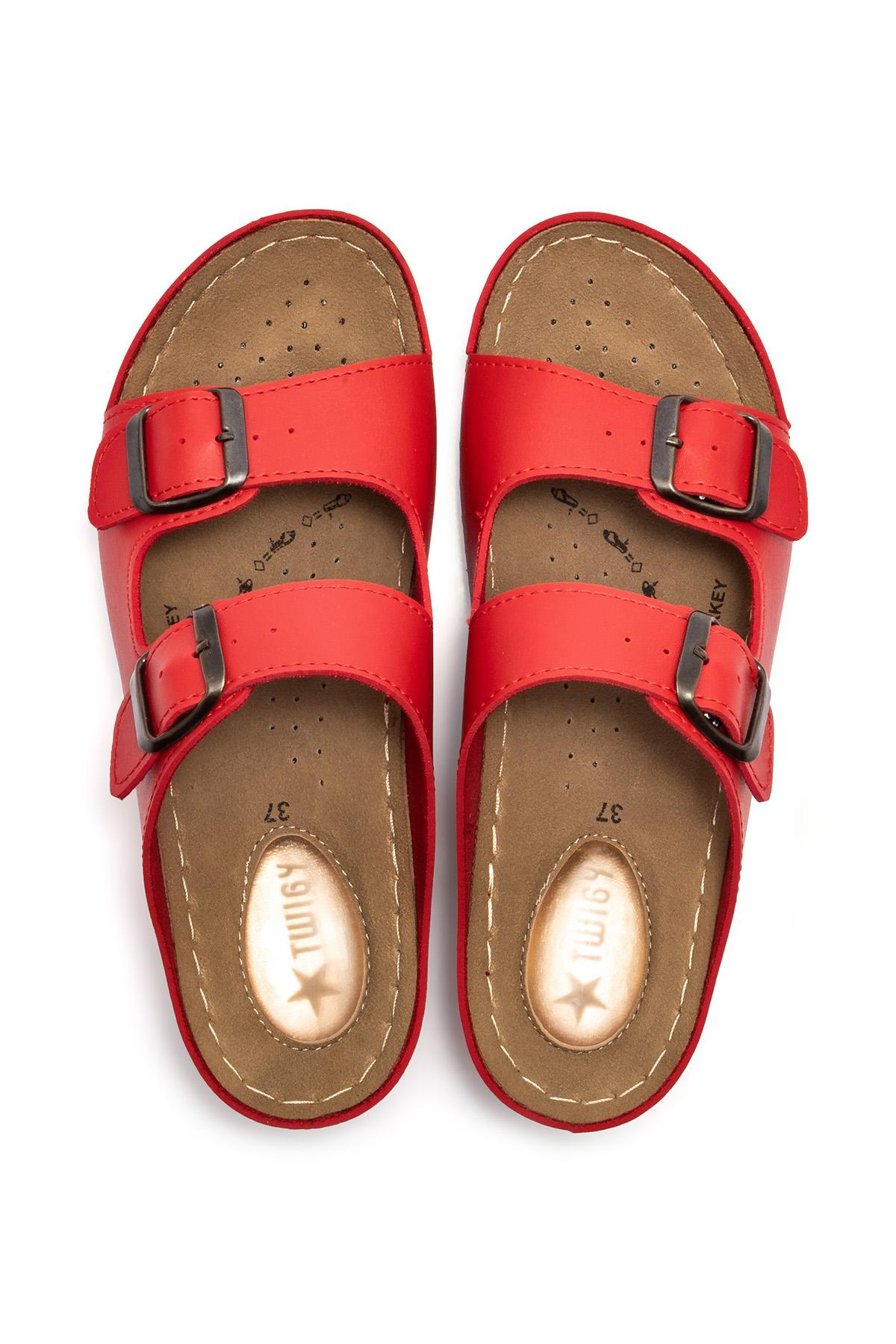 Neva Kadın Terlik Kırmızı 36/40