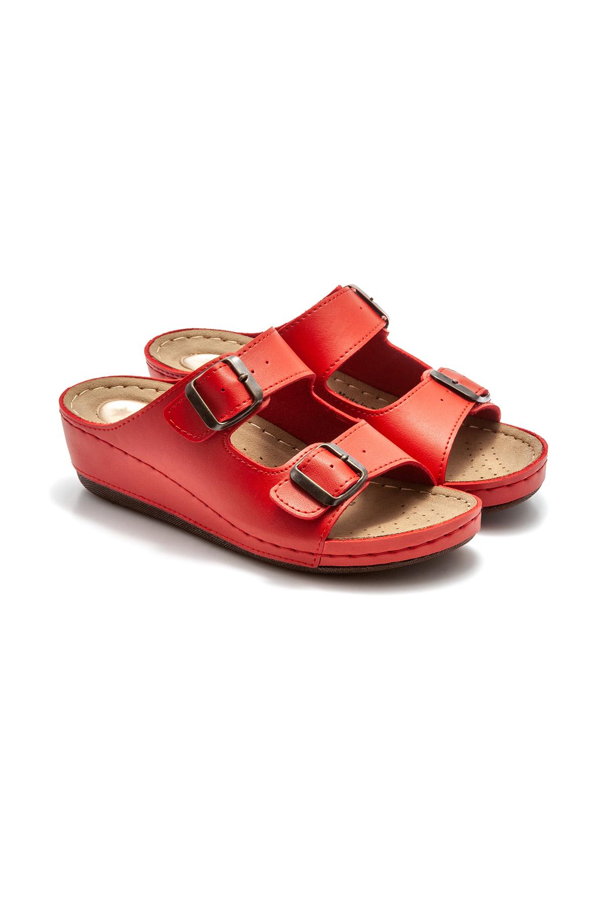 Neva Kadın Terlik Kırmızı 36/40