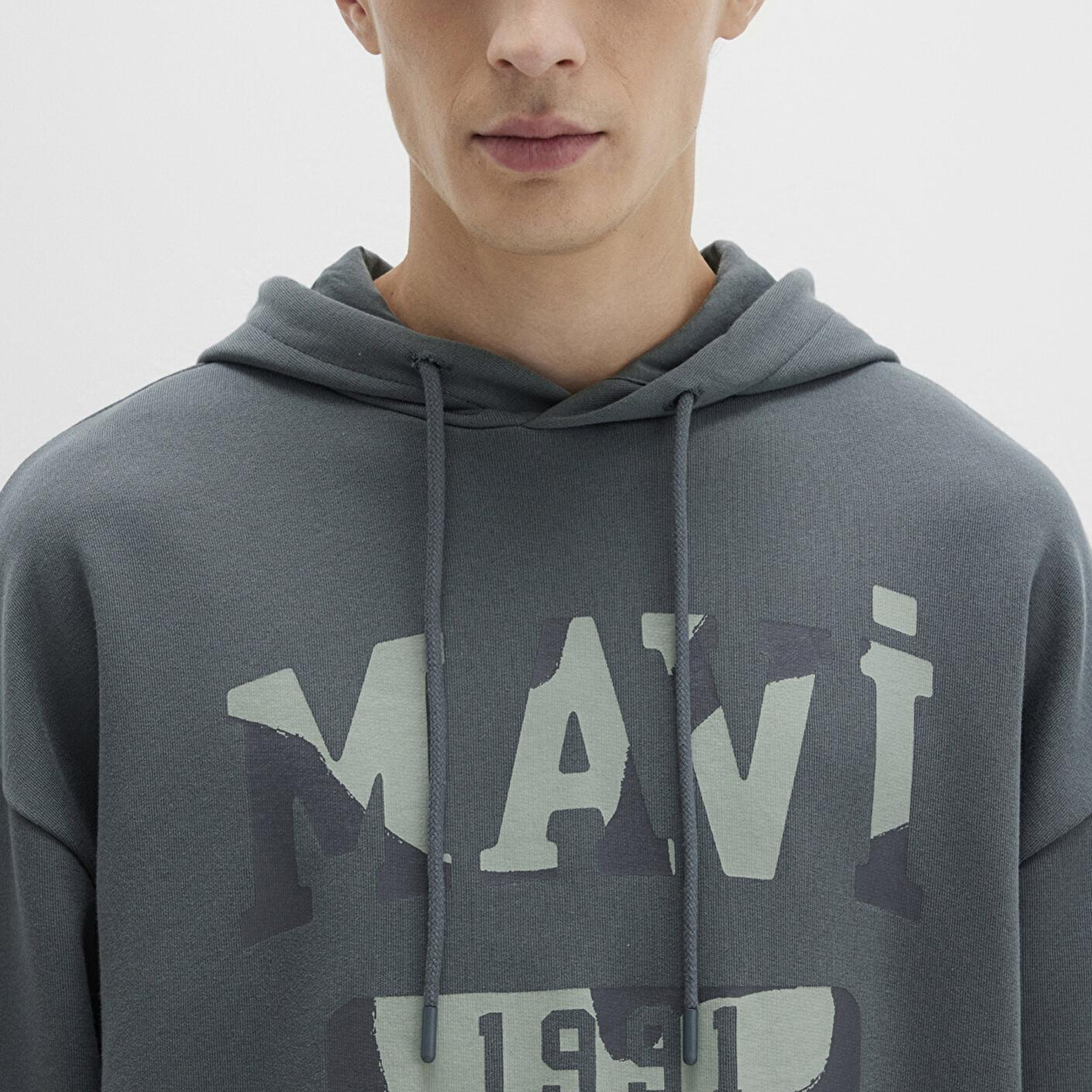 Mavi Mavi Baskılı Yeşil Sweatshirt 0S10301-71598