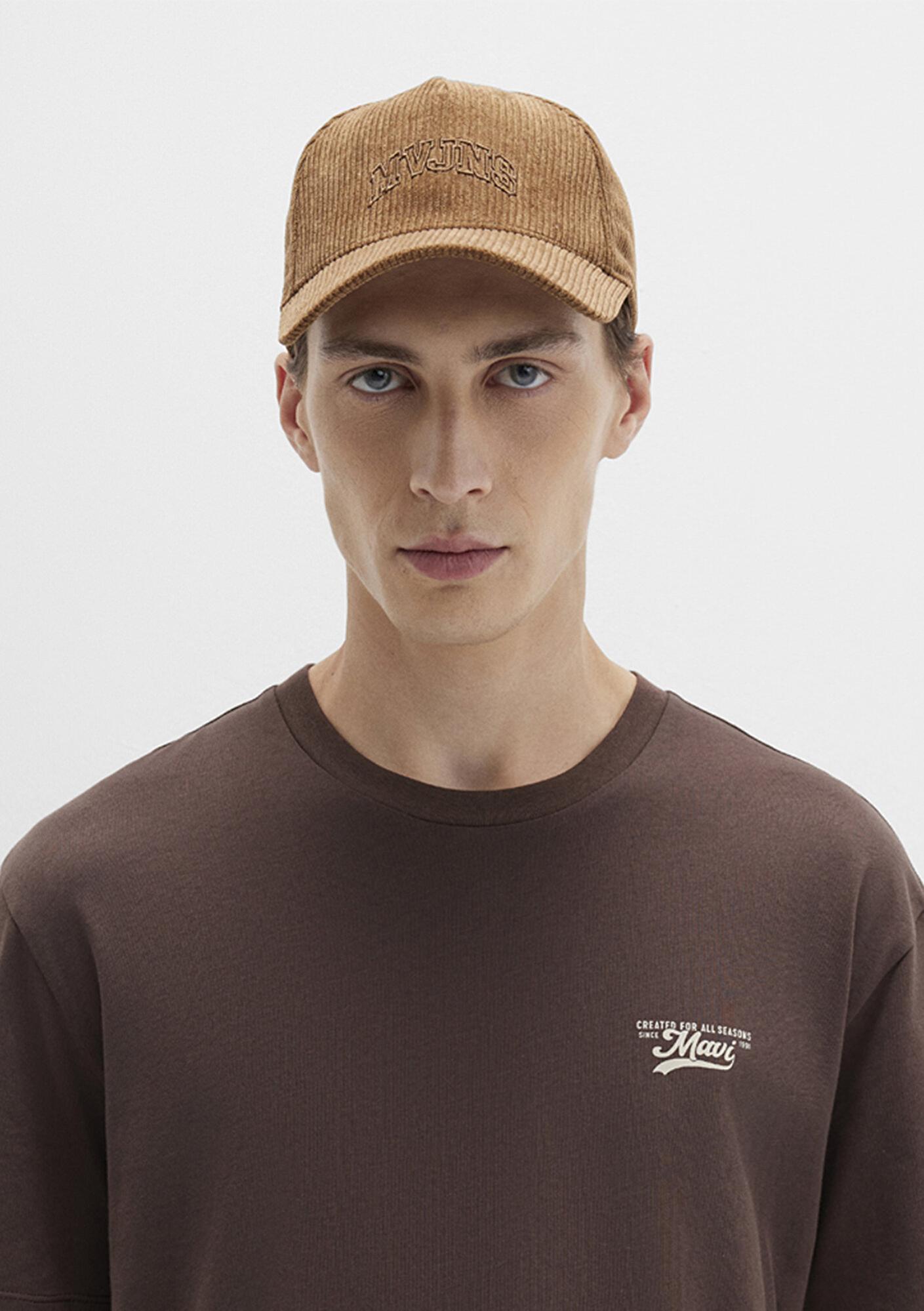 Mavi Mavi Baskılı Kahverengi Tişört Loose Fit / Bol Rahat Kesim 0612840-88067