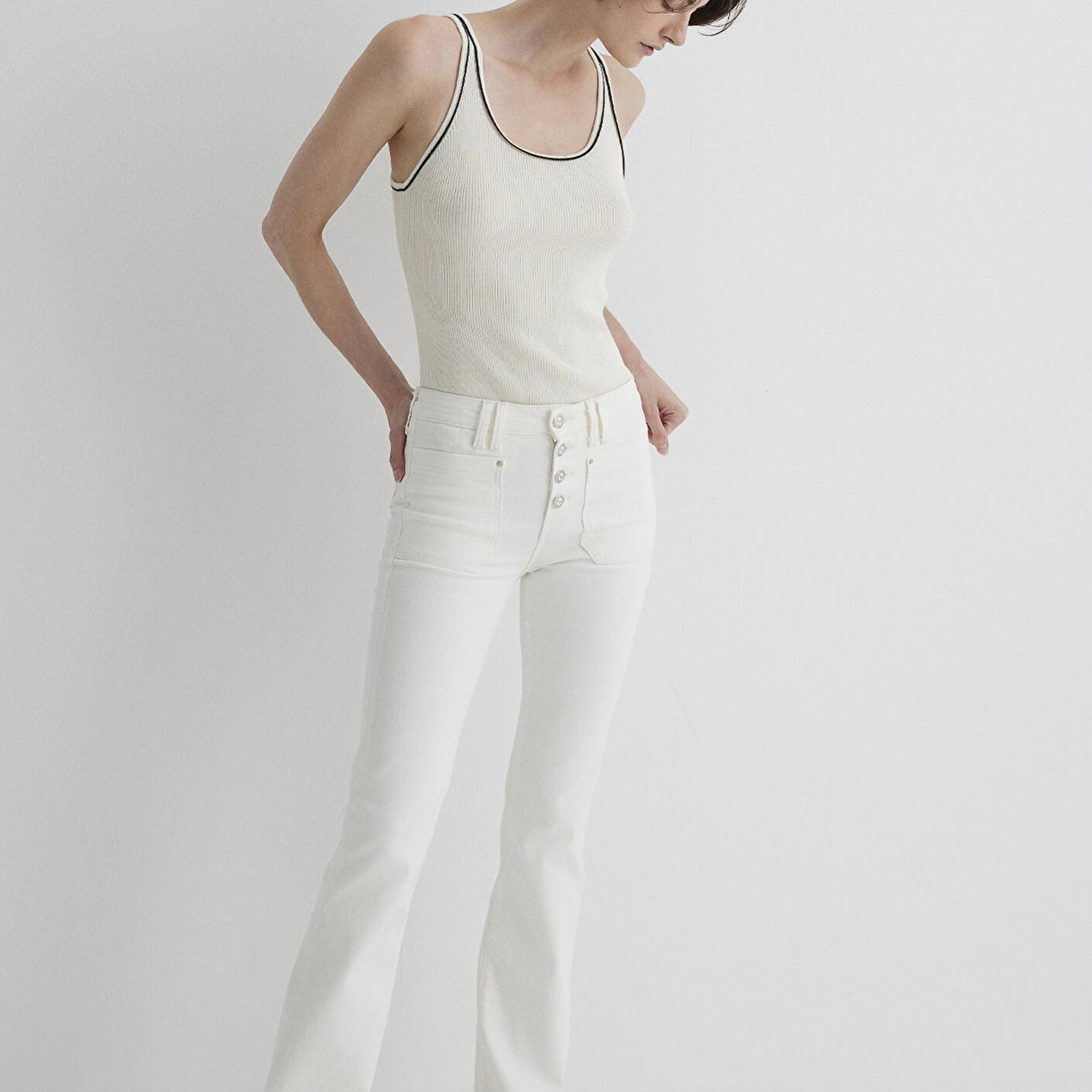 Mavi Sierra Gold Premium Kırık Beyaz Jean Pantolon 1010578-89774