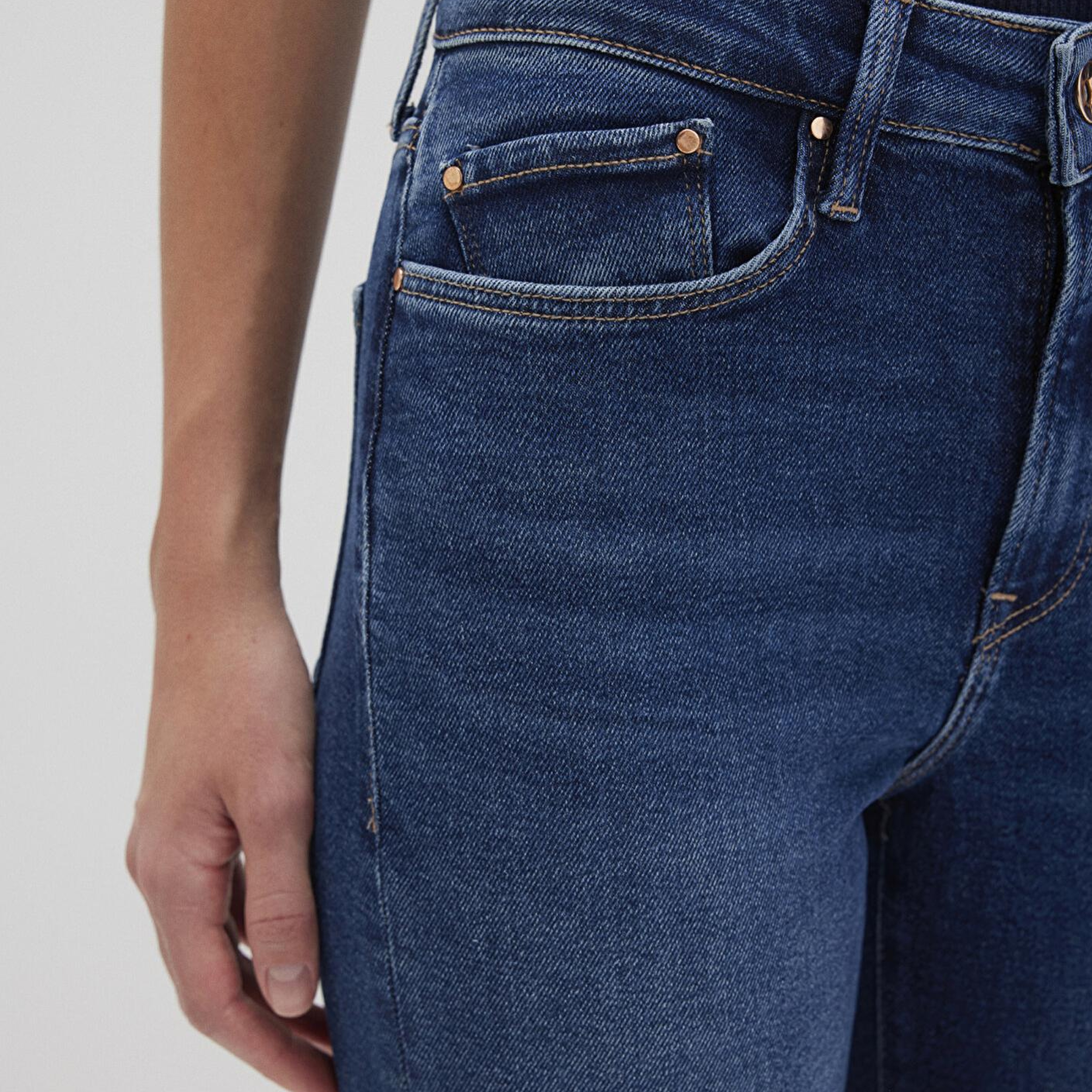 Mavi Cindy Gold Shape Koyu Mavi Jean Pantolon 100277-33687