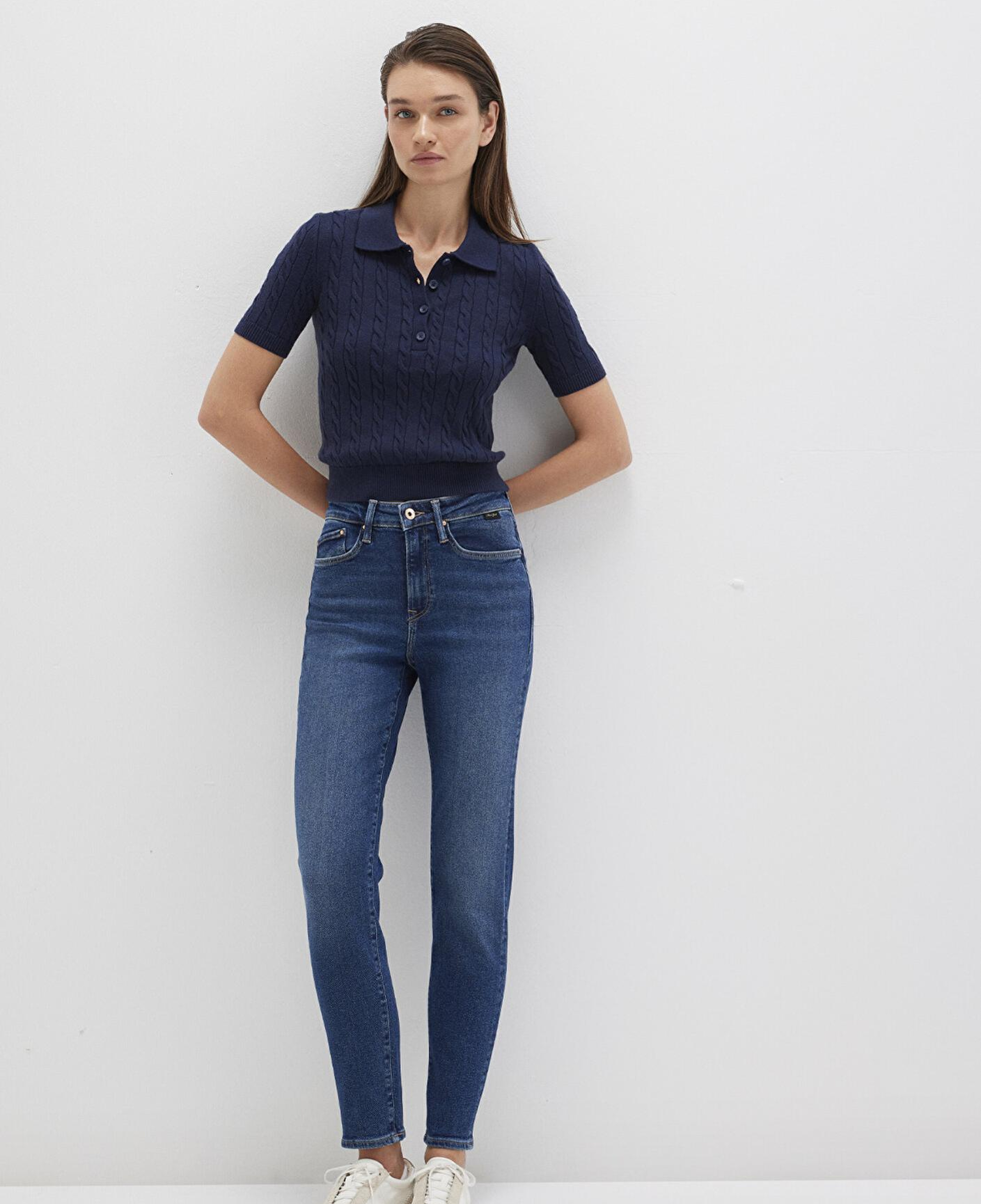 Mavi Cindy Gold Shape Koyu Mavi Jean Pantolon 100277-33687