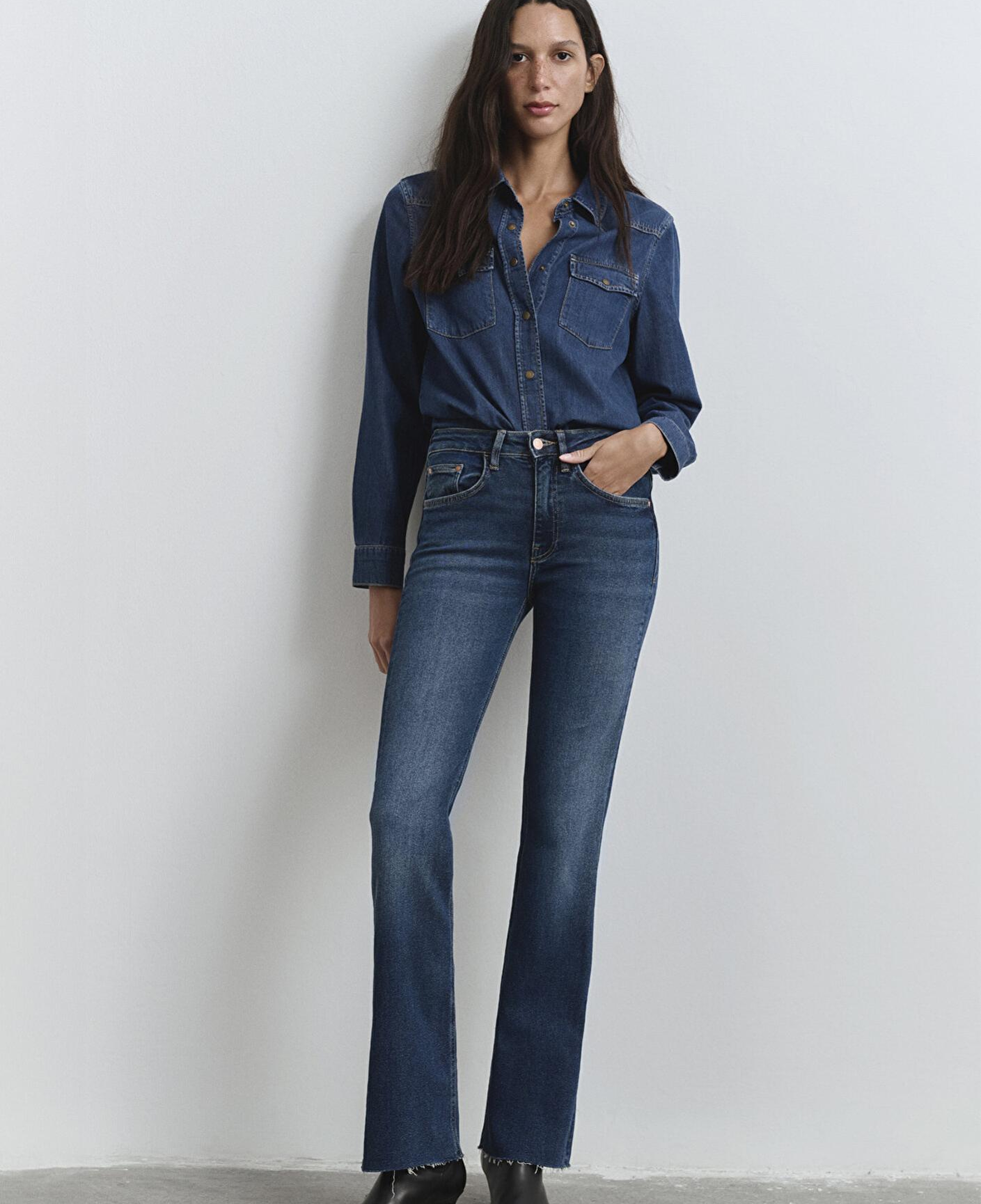 Mavi Maria Gold Denim Koyu Mavi Jean Pantolon 101225-80680