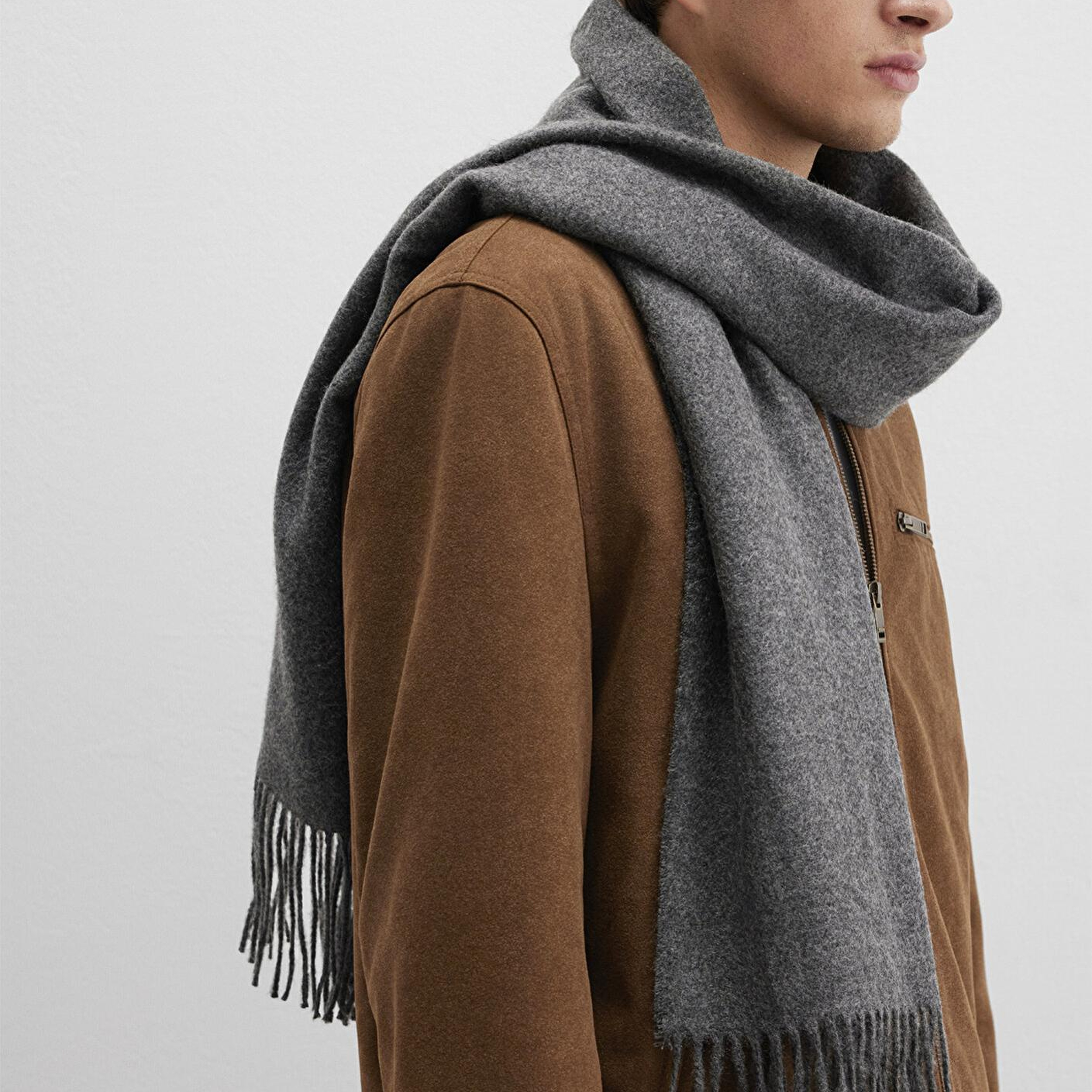 Mavi Antrasit Atkı 0912016-24674