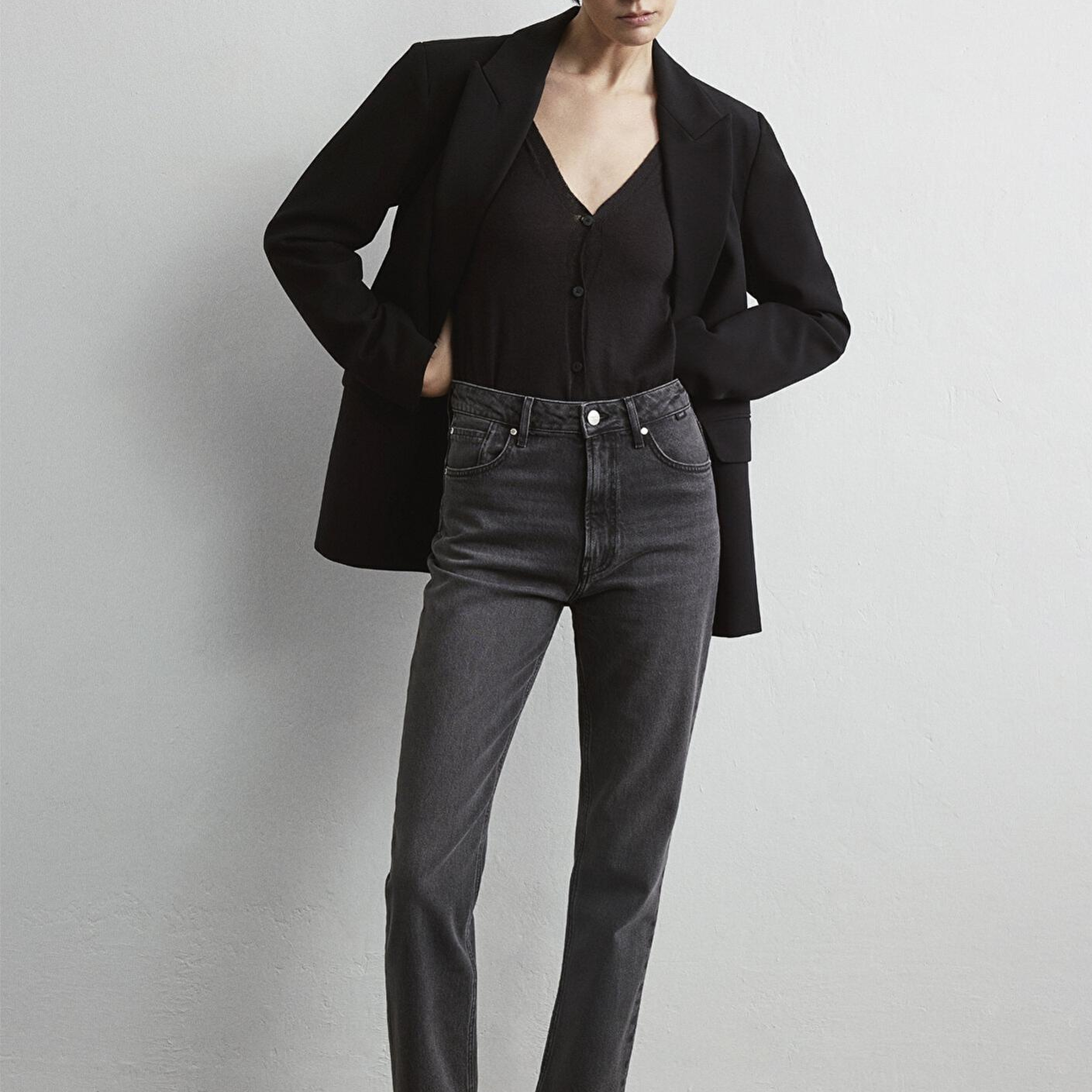 Mavi Rockstar Iconic Antrasit Smoke Jean Pantolon 1010762-87747