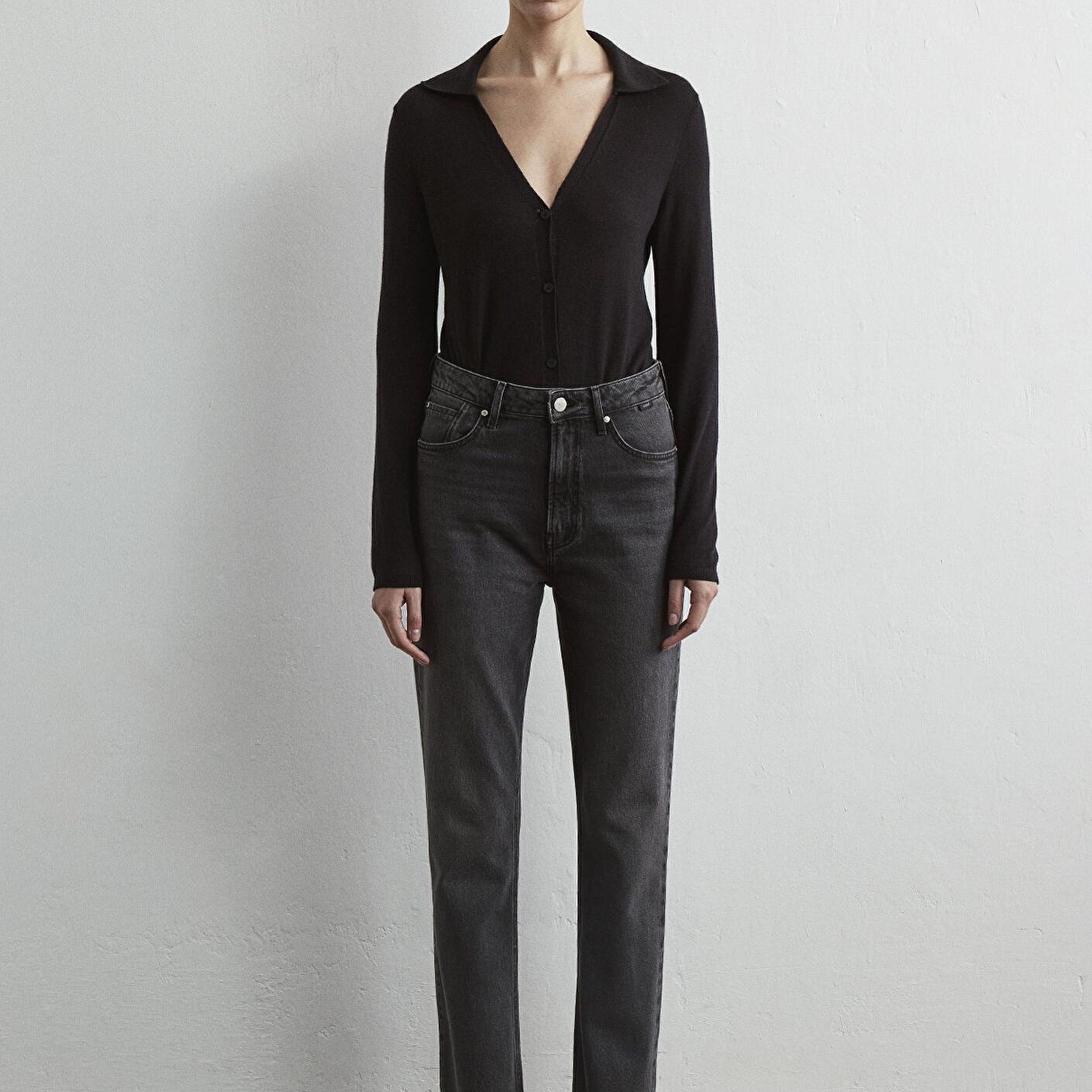 Mavi Rockstar Iconic Antrasit Smoke Jean Pantolon 1010762-87747