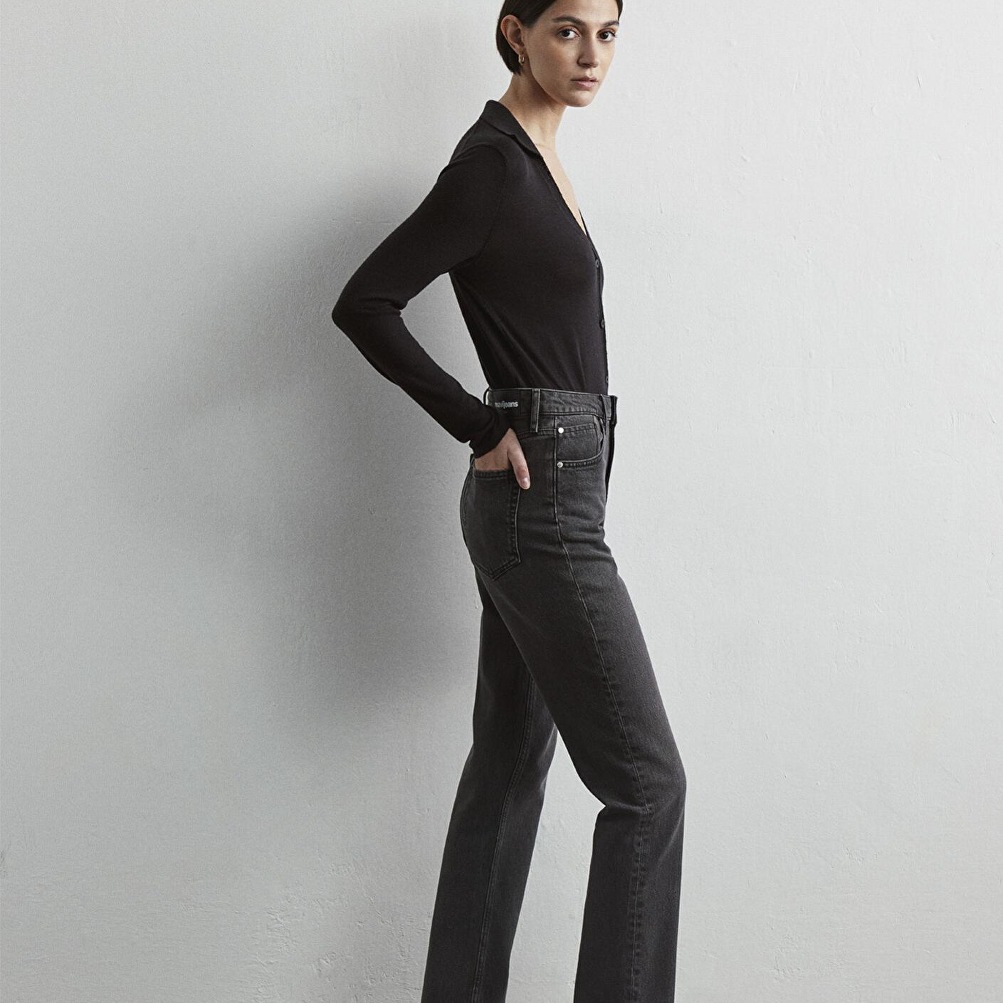 Mavi Rockstar Iconic Antrasit Smoke Jean Pantolon 1010762-87747