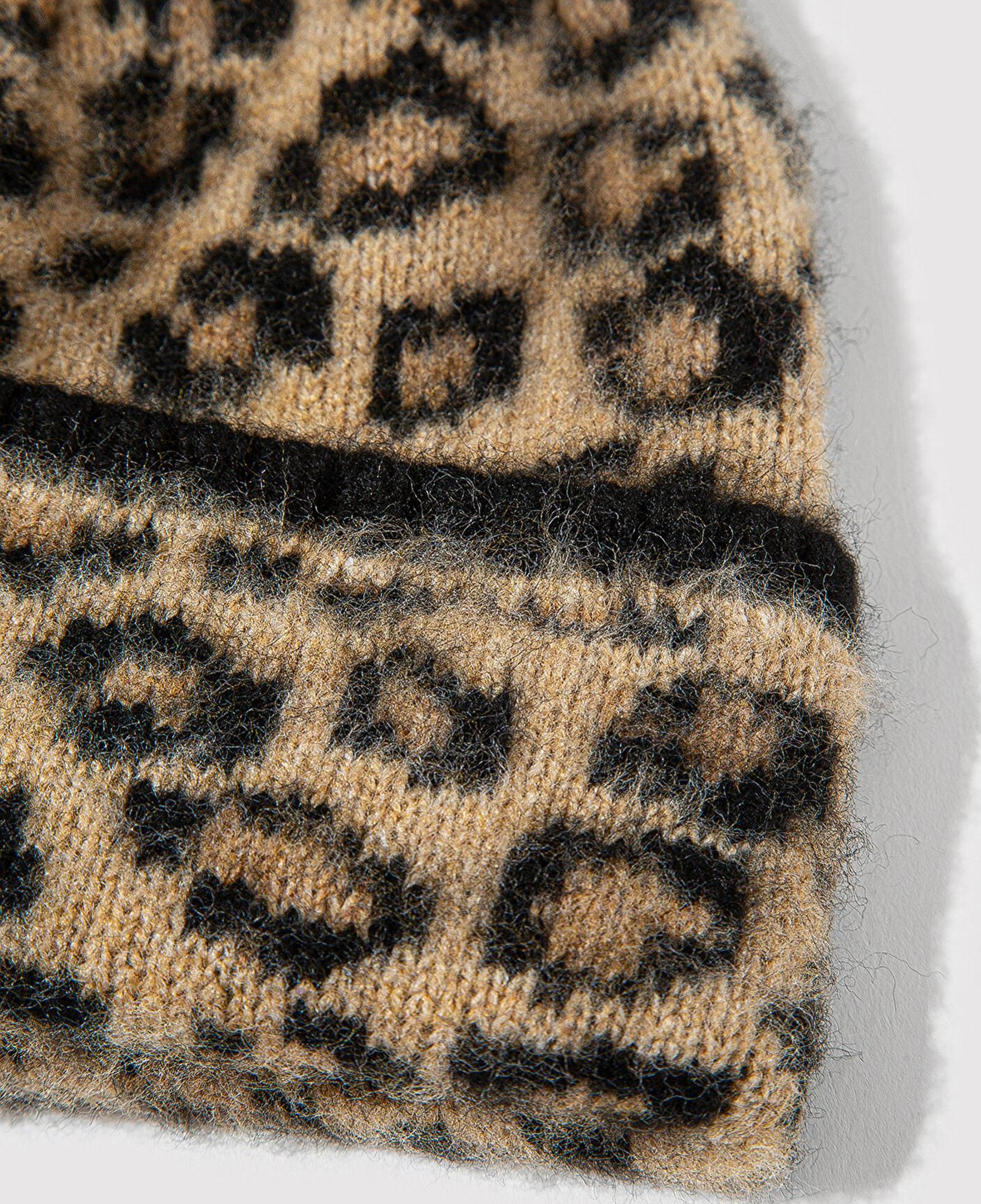 Mavi Leopar Desenli Bere 1913611-25818