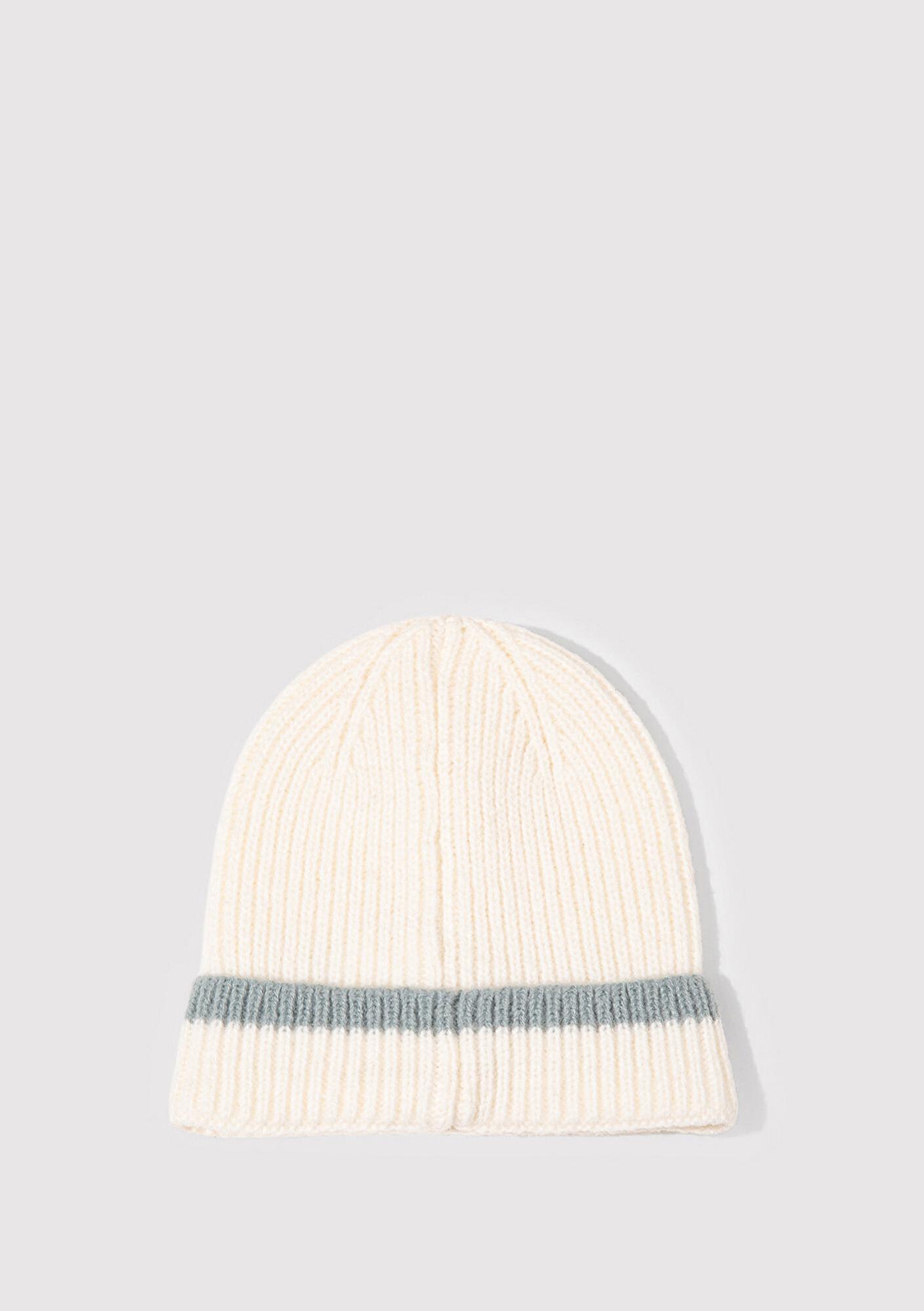 Mavi Koala Nakışlı Ekru Bere 1913609-70048