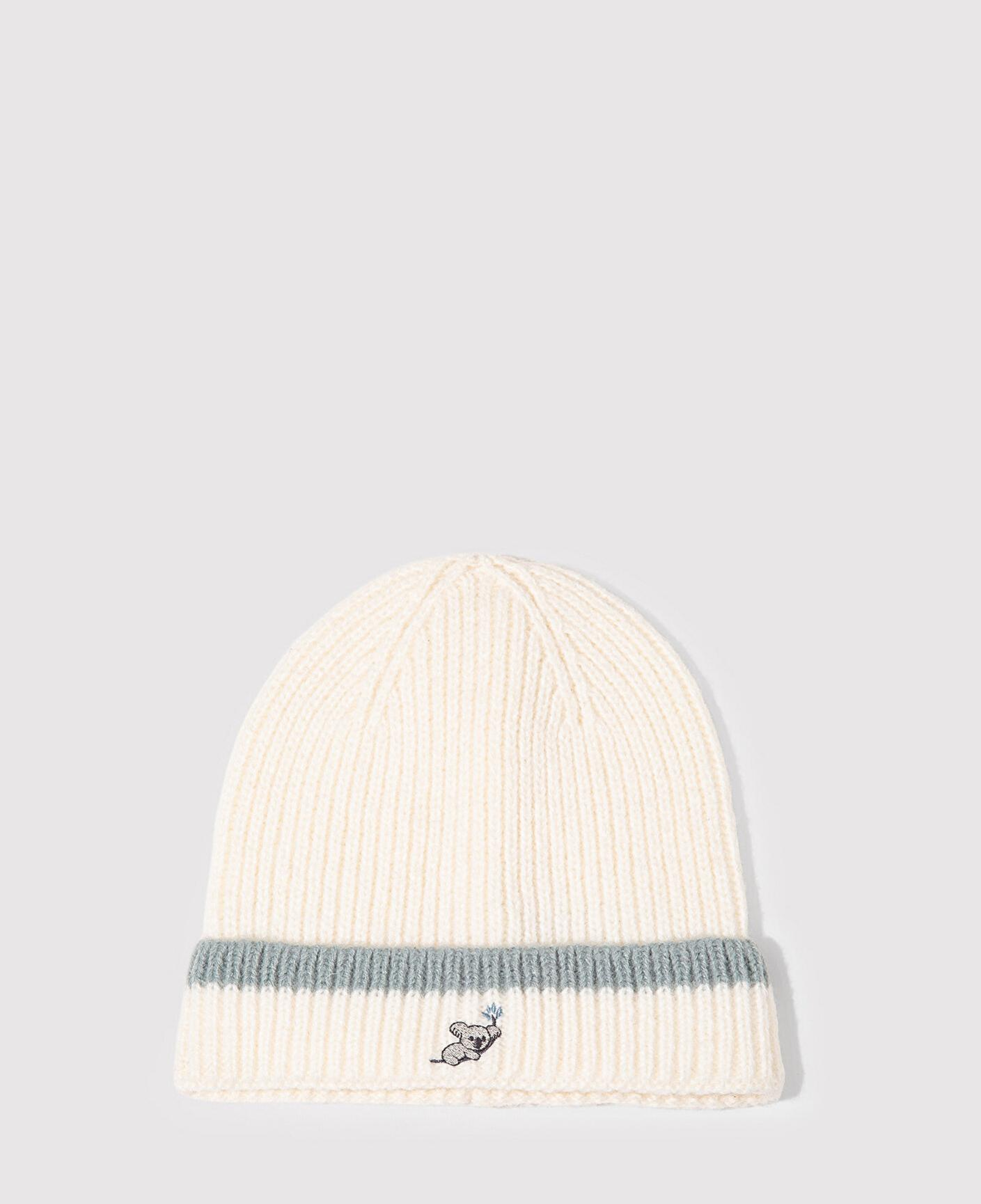 Mavi Koala Nakışlı Ekru Bere 1913609-70048