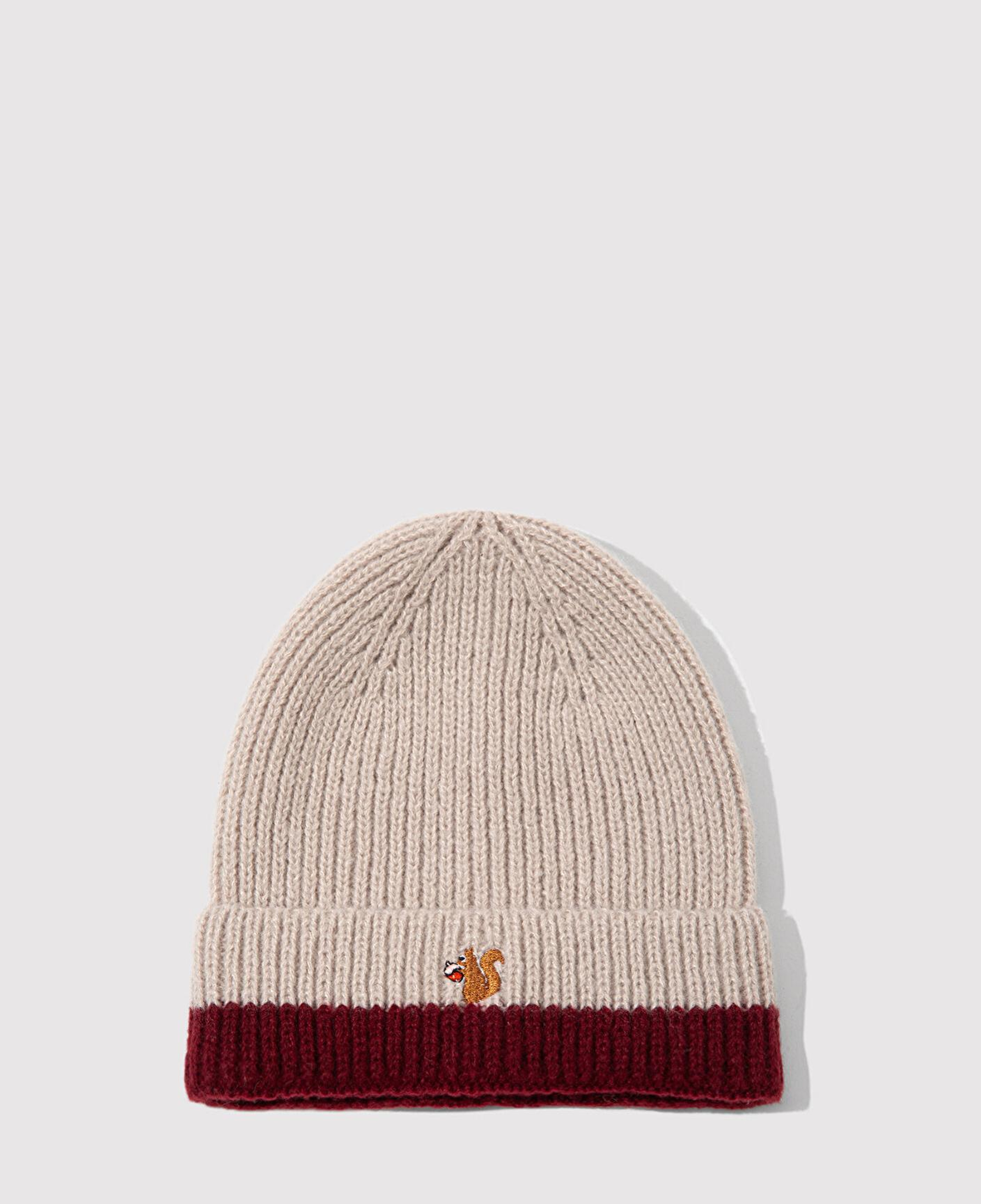 Mavi Sincap Nakışlı Bej Bere 1913609-34523