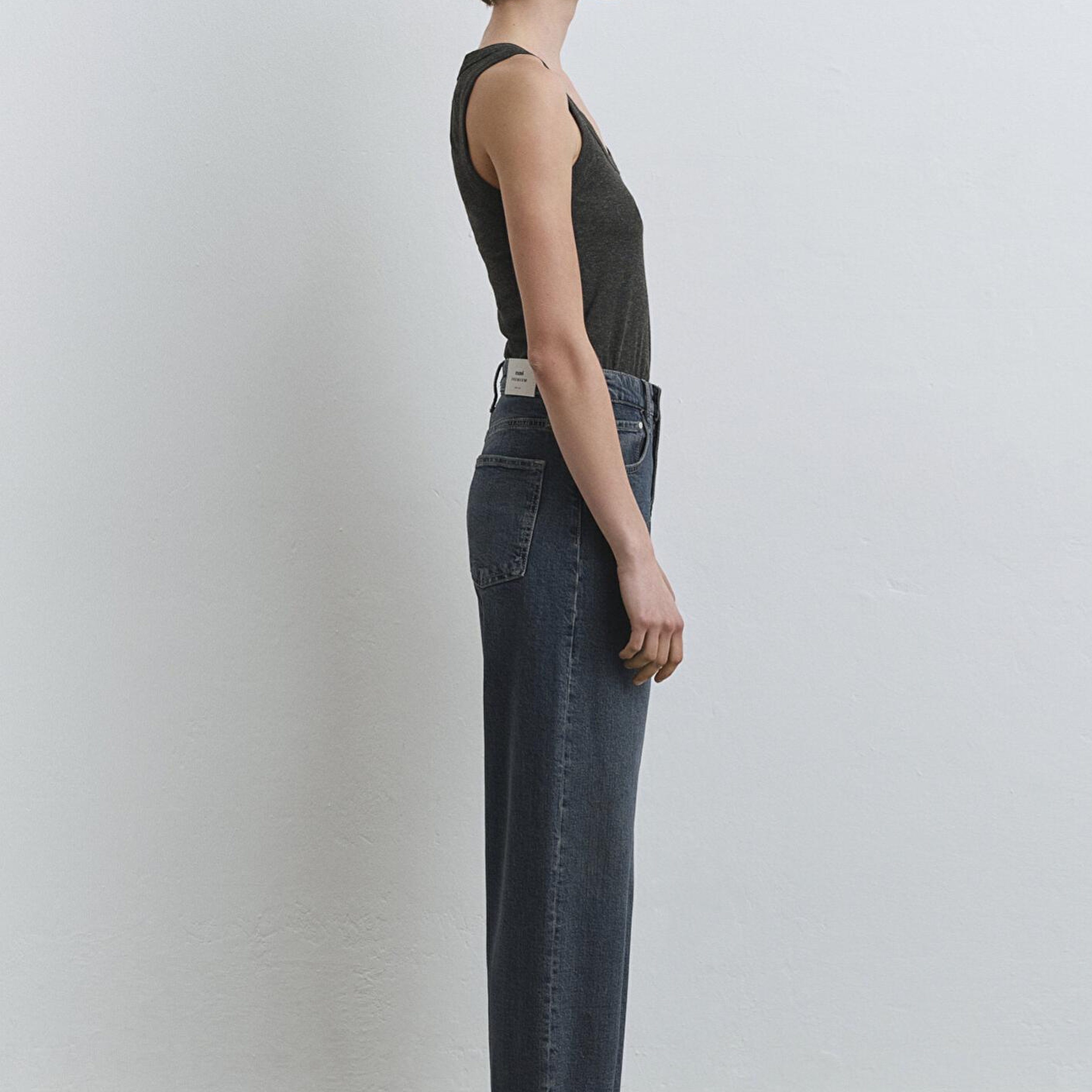 Mavi Leila Mavi Premium Gölgeli Koyu Mavi Jean Pantolon 1010600-89936