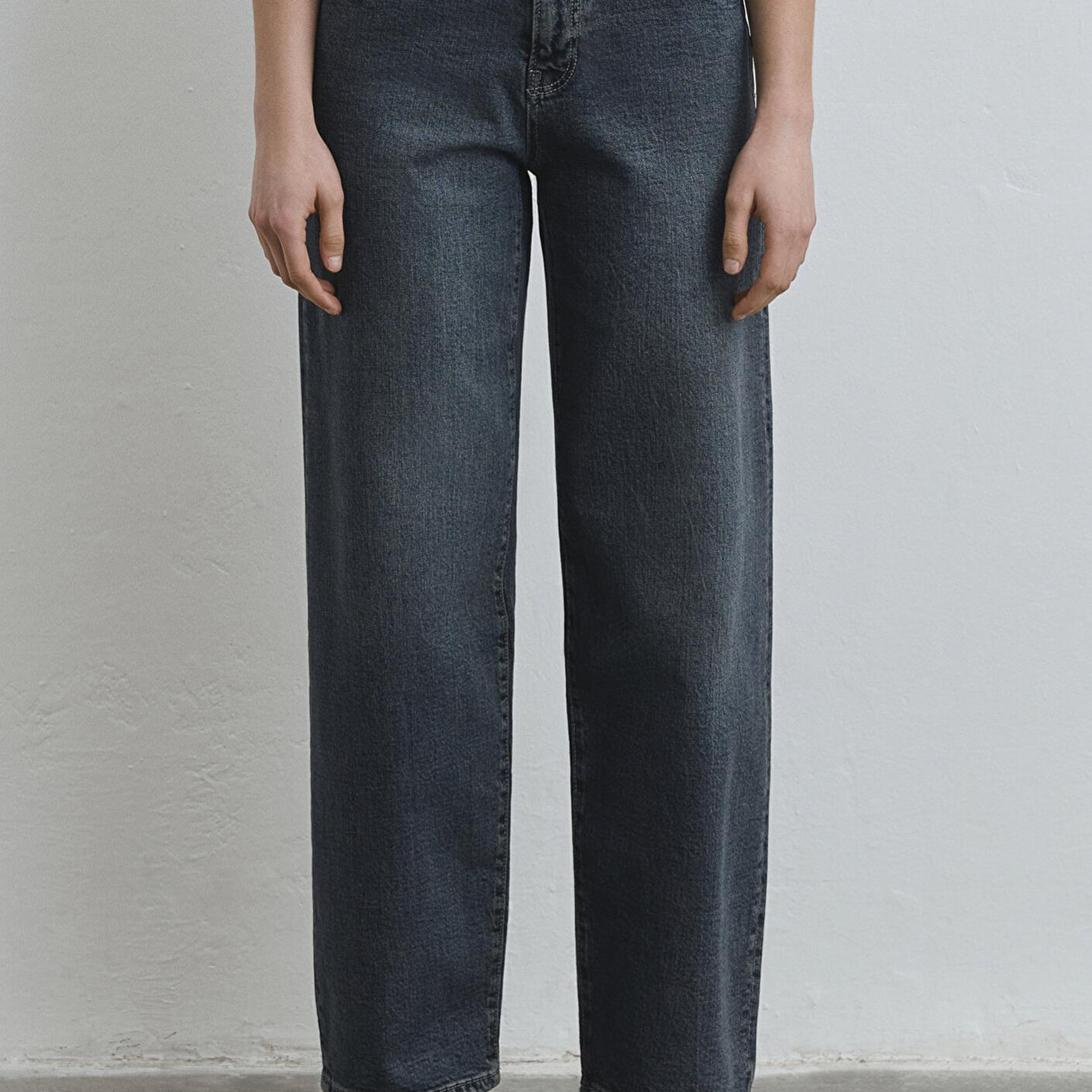 Mavi Leila Mavi Premium Gölgeli Koyu Mavi Jean Pantolon 1010600-89936