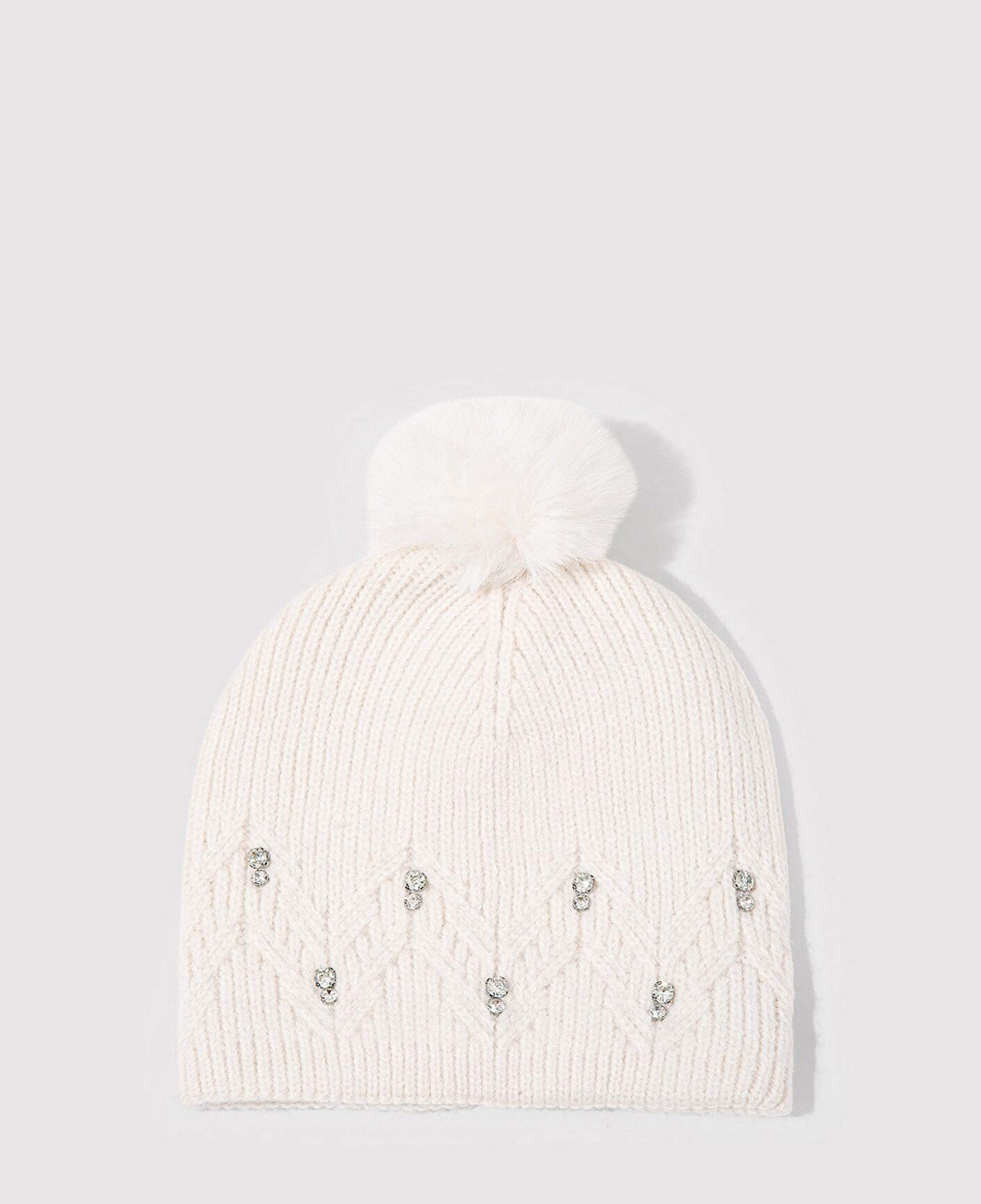 Mavi Ponponlu Ekru Bere 1913606-70048