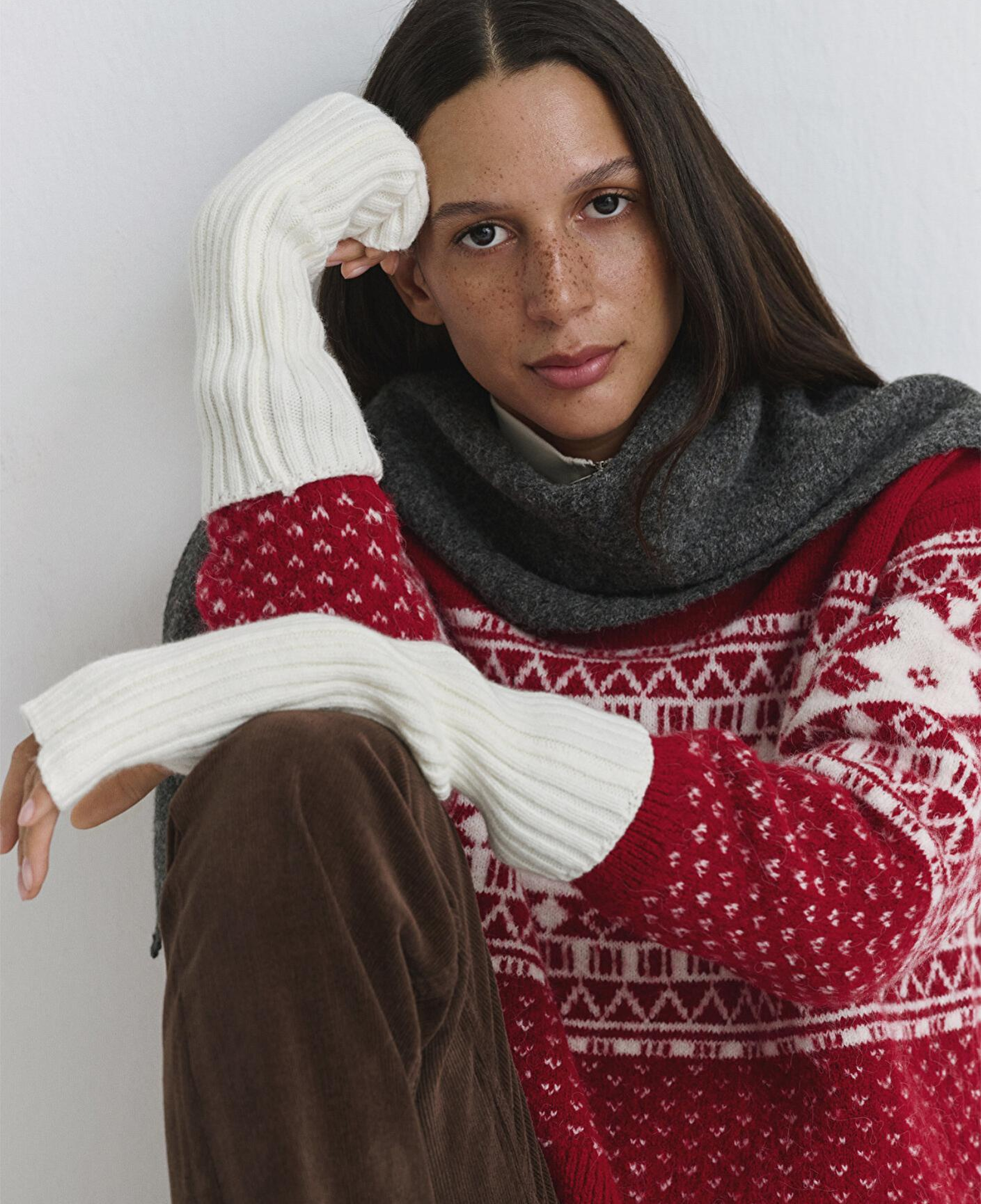 Mavi Ekru Eldiven 1913594-70048