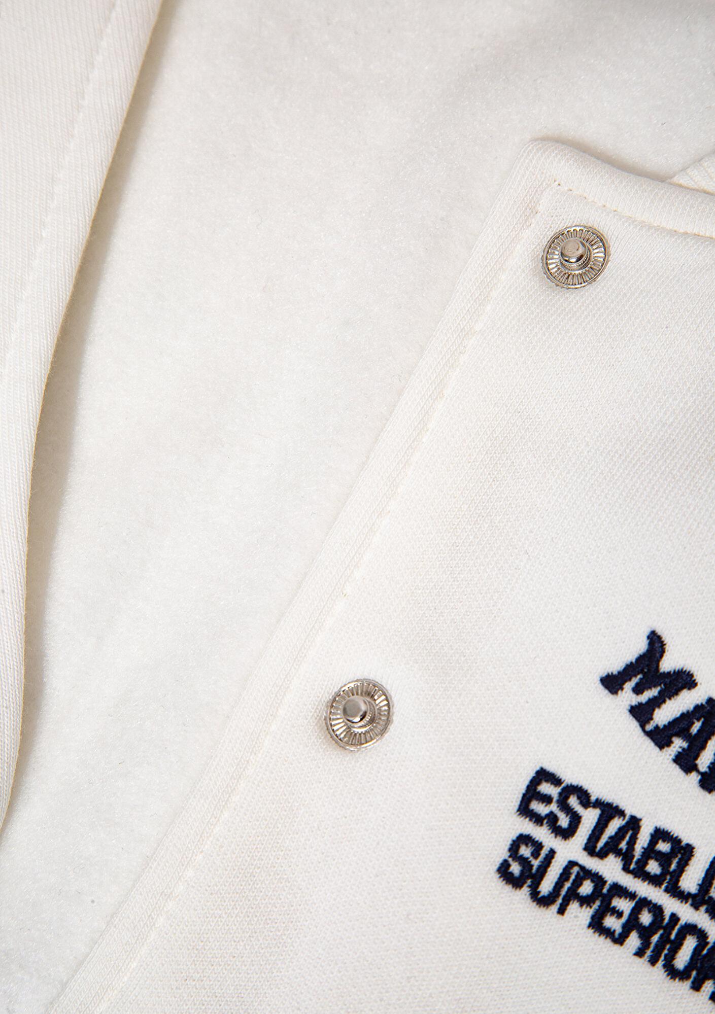 Mavi M Logo Patchli Ekru Bomber Ceket 7S10086-70057