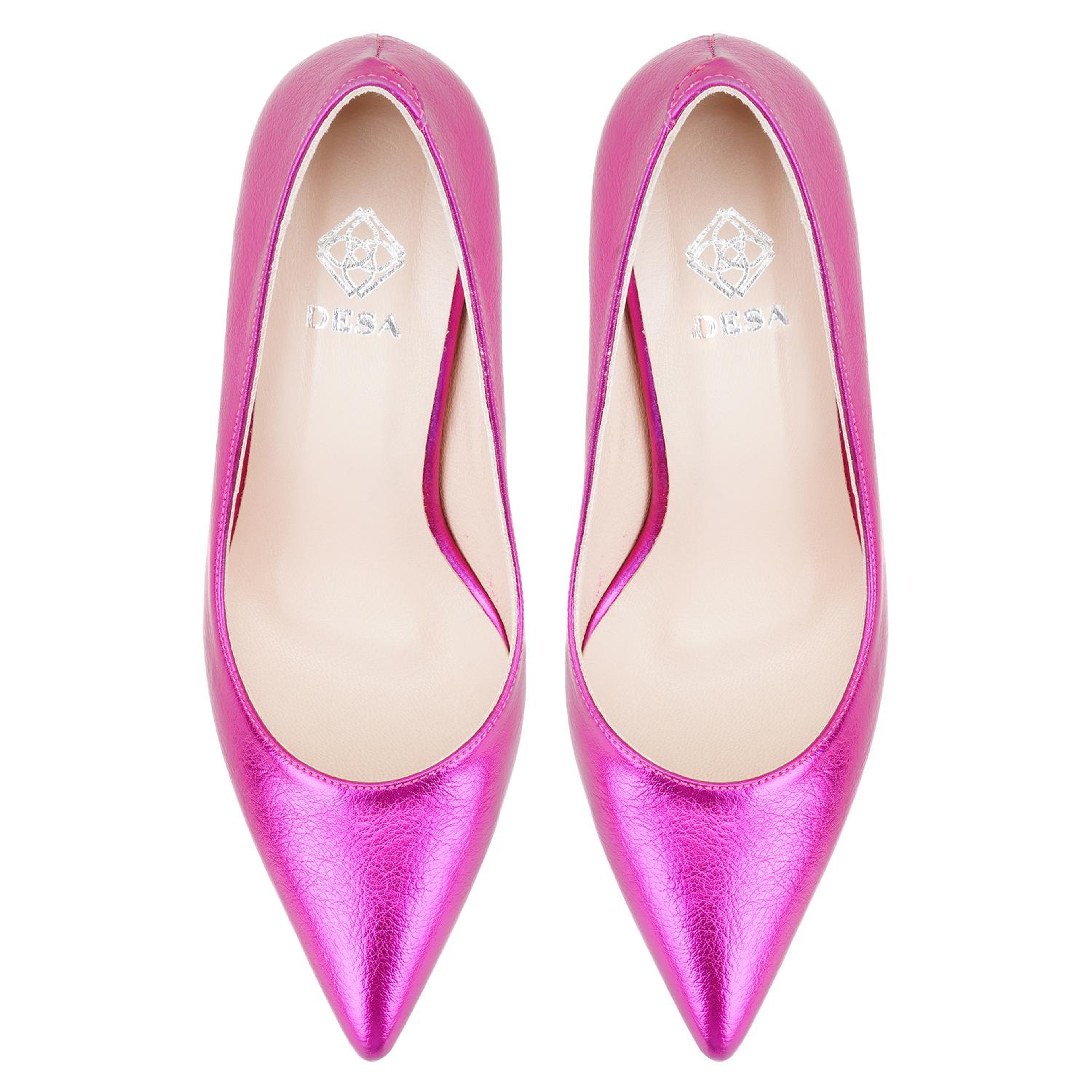 Kadın Pembe Topuklu Abiye Ayakkabı