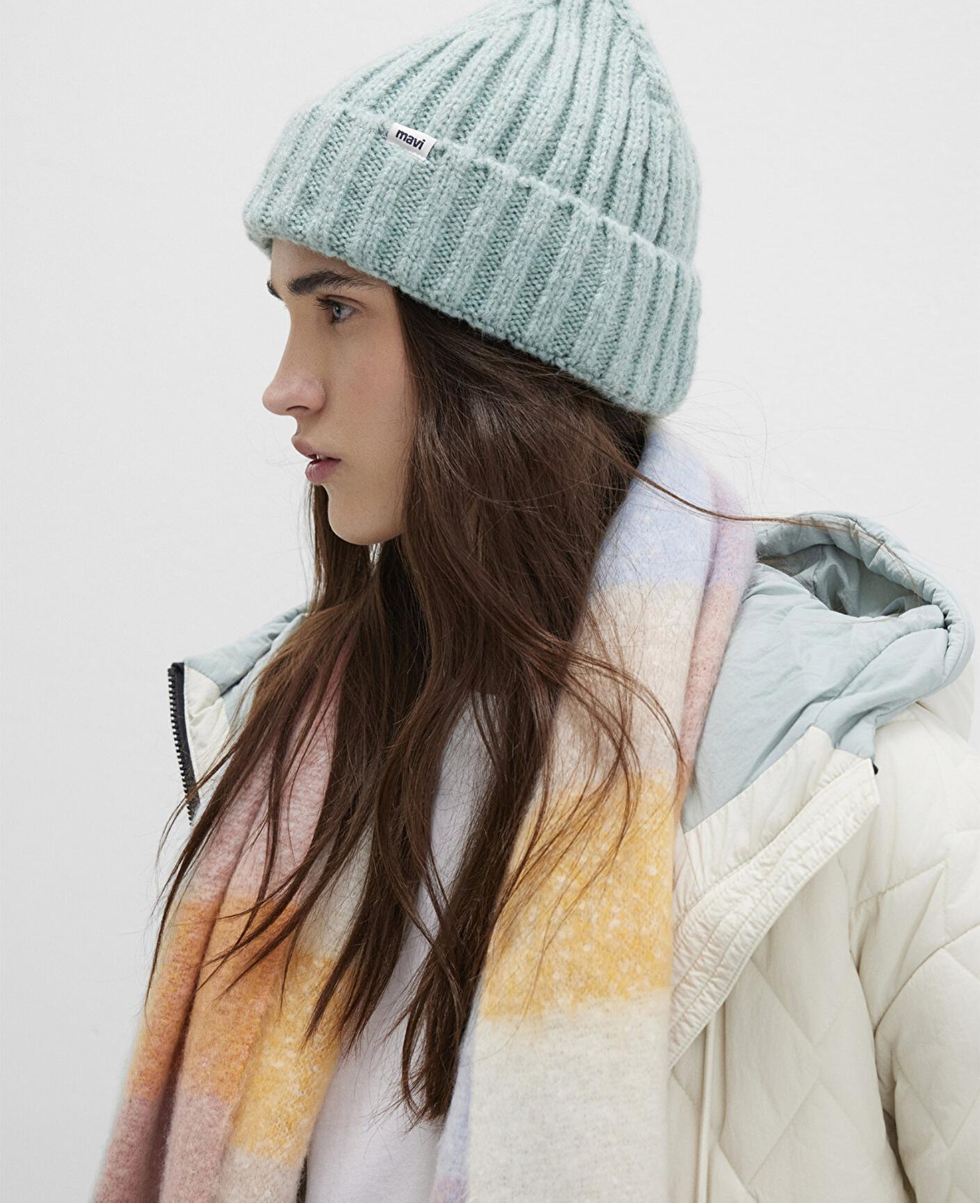 Mavi Açık Yeşil Bere 1911781-82050