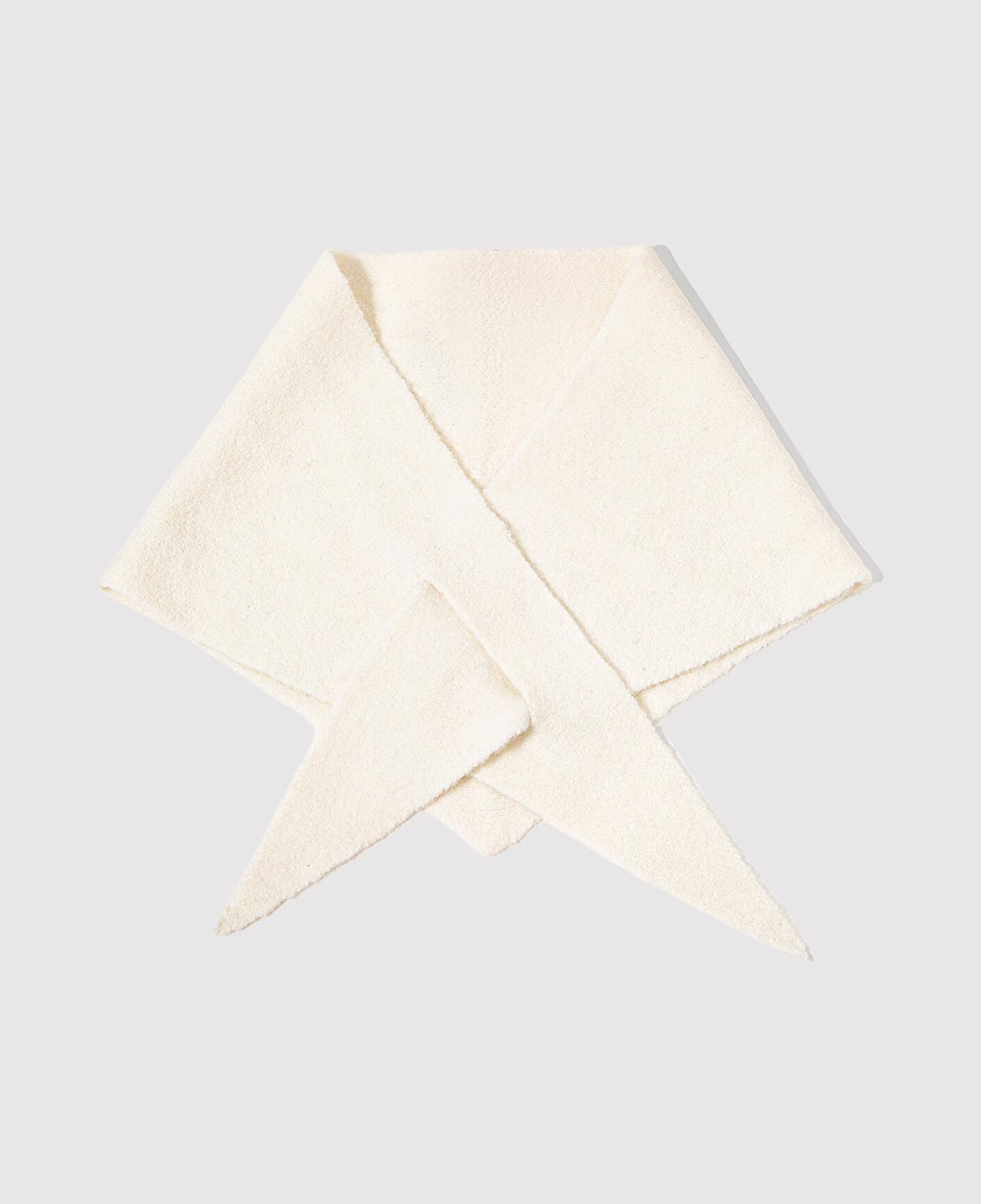 Mavi Yün Karışımlı Ekru Atkı 1913589-34523