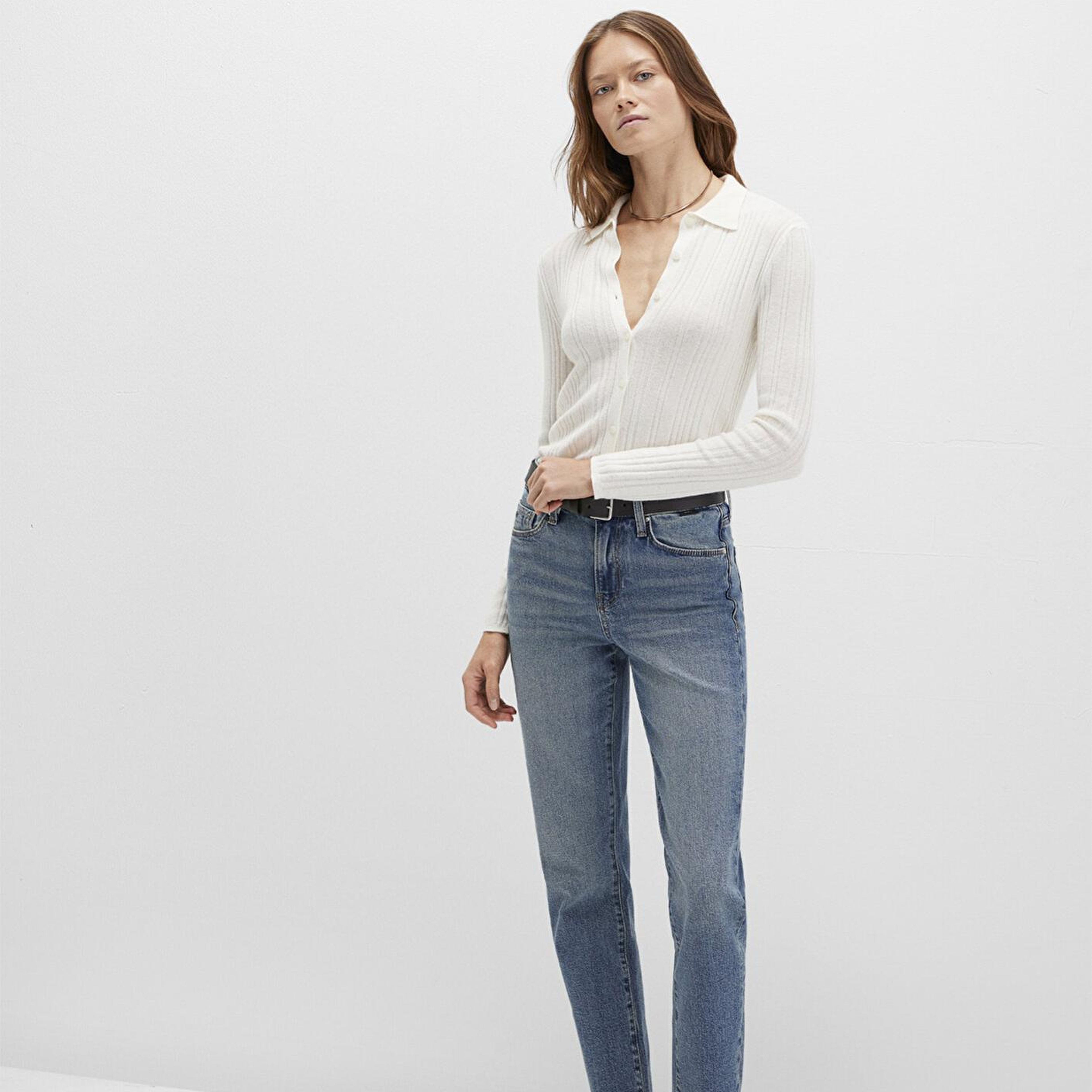 Mavi Cindy Classic Denim Gölgeli Indigo Mavisi Jean Pantolon 100277-90498