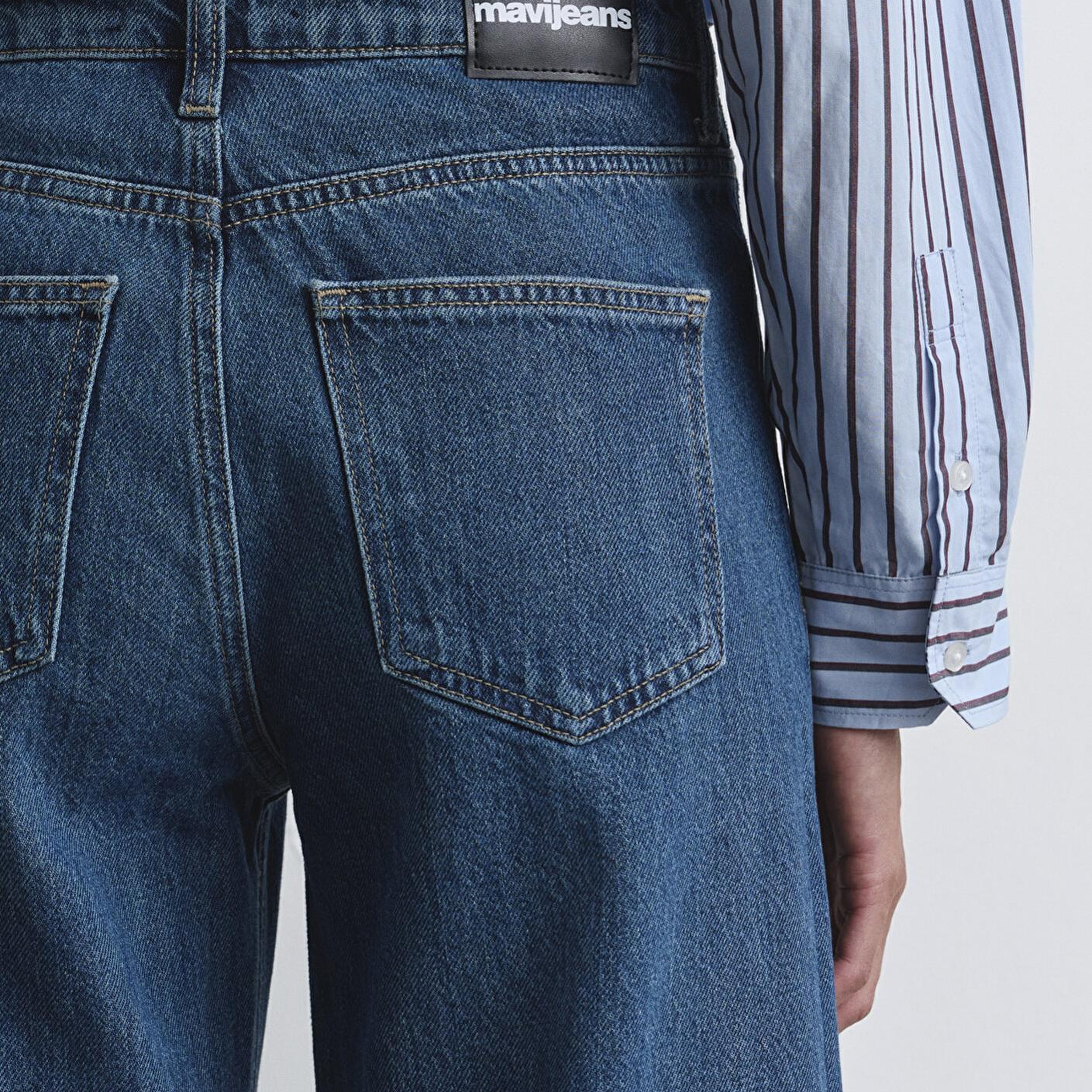 Mavi Malibu Icon Puslu Koyu Mavi Jean Pantolon 1010152-90516