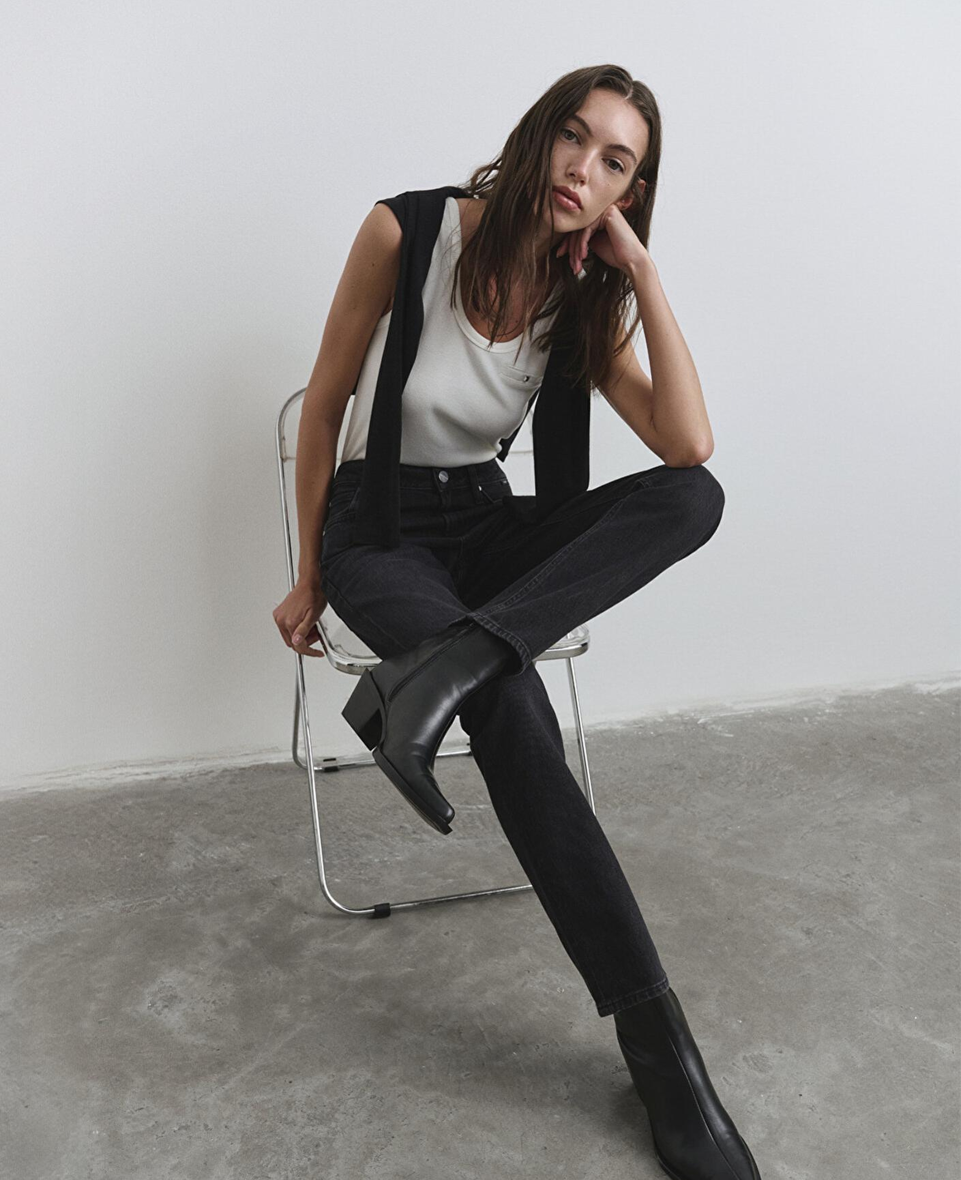 Mavi Rockstar Iconic Koyu Gri Smoke Jean Pantolon 1010762-90529