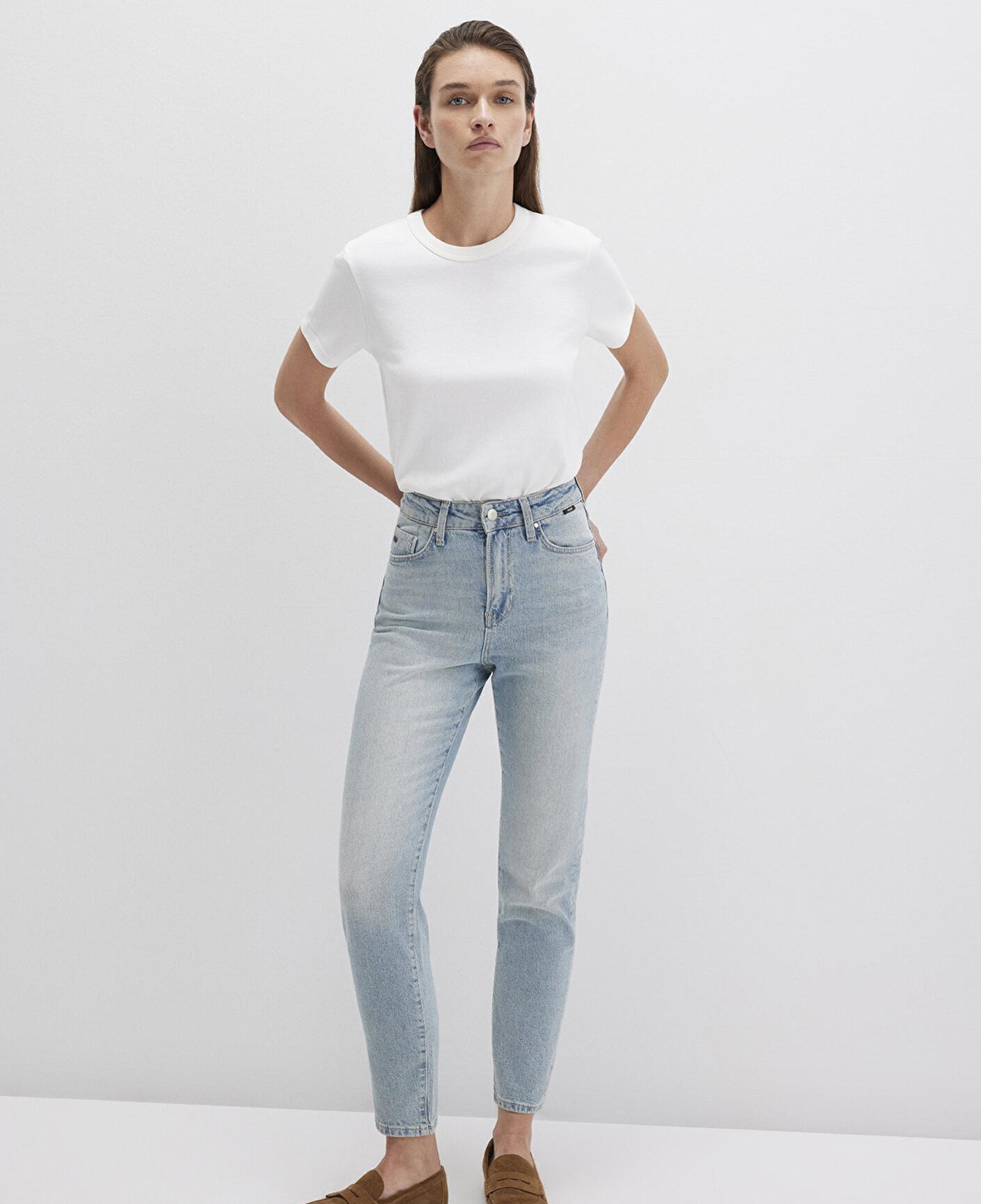 Mavi Star Classic Denim Puslu Açık Mavi Jean Pantolon 101077-90535