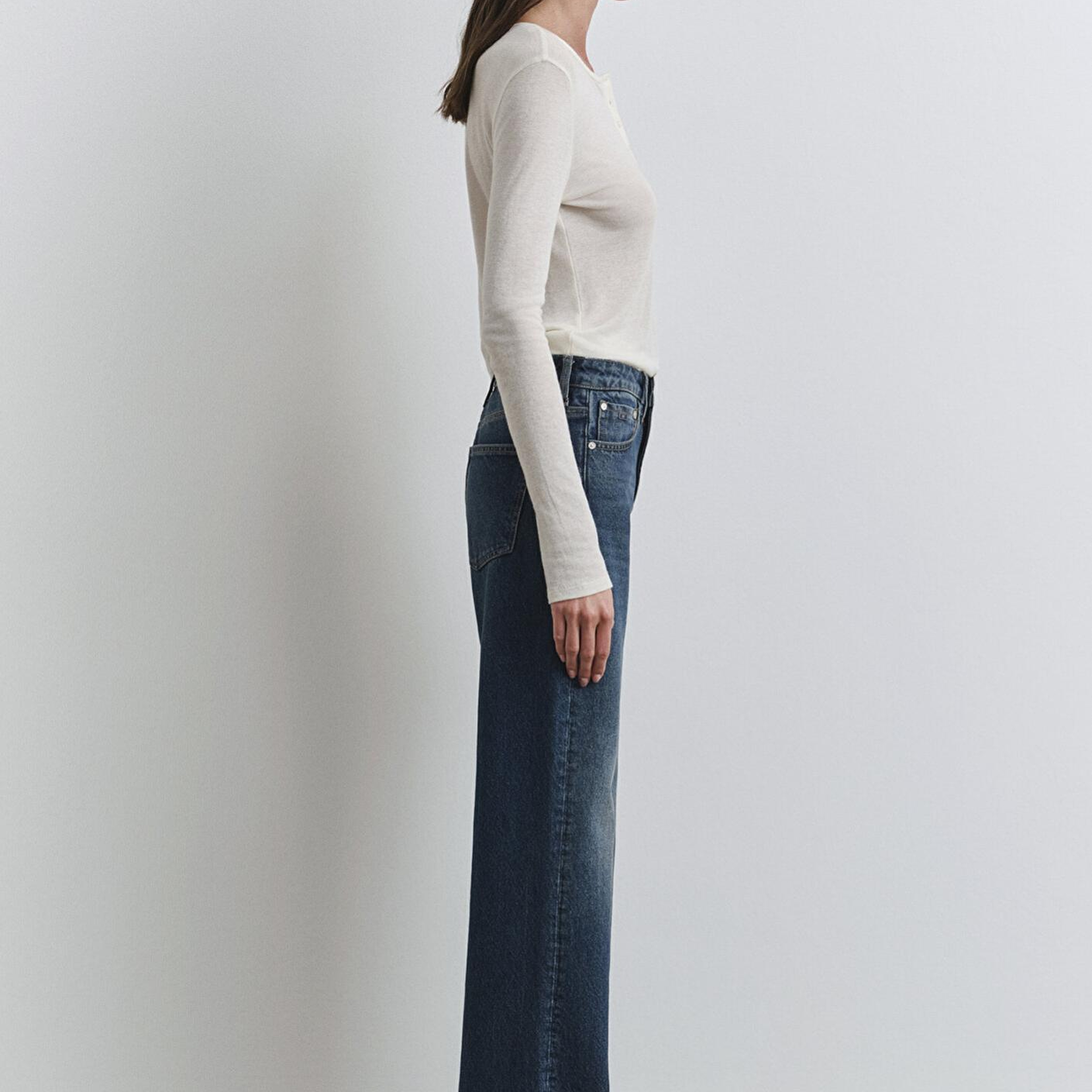 Mavi Victoria Classic Denim Gölgeli Koyu Mavi Jean Pantolon 101072-90539