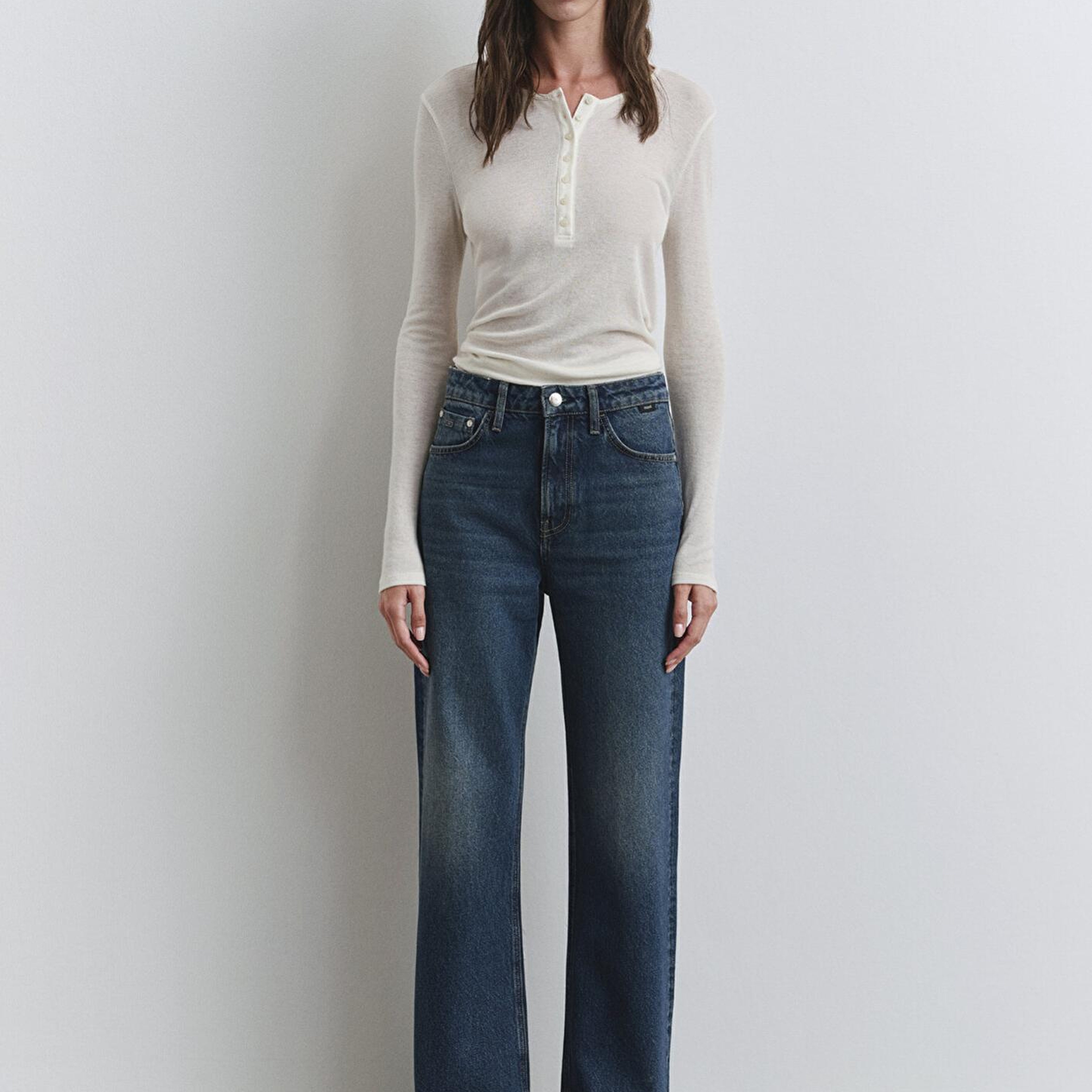 Mavi Victoria Classic Denim Gölgeli Koyu Mavi Jean Pantolon 101072-90539