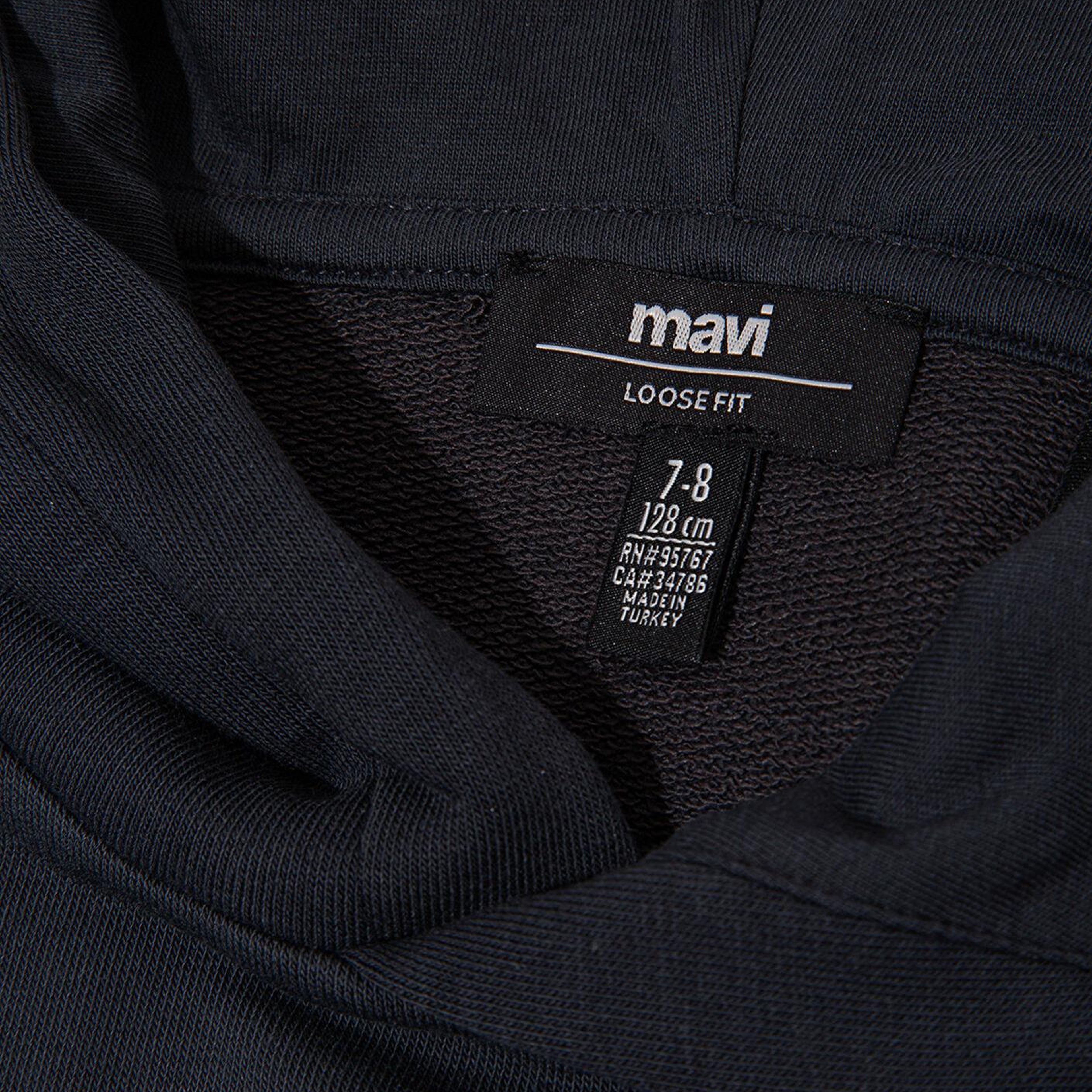 Mavi Jurassic Park Baskılı Antrasit Sweatshirt 6S10135-70087