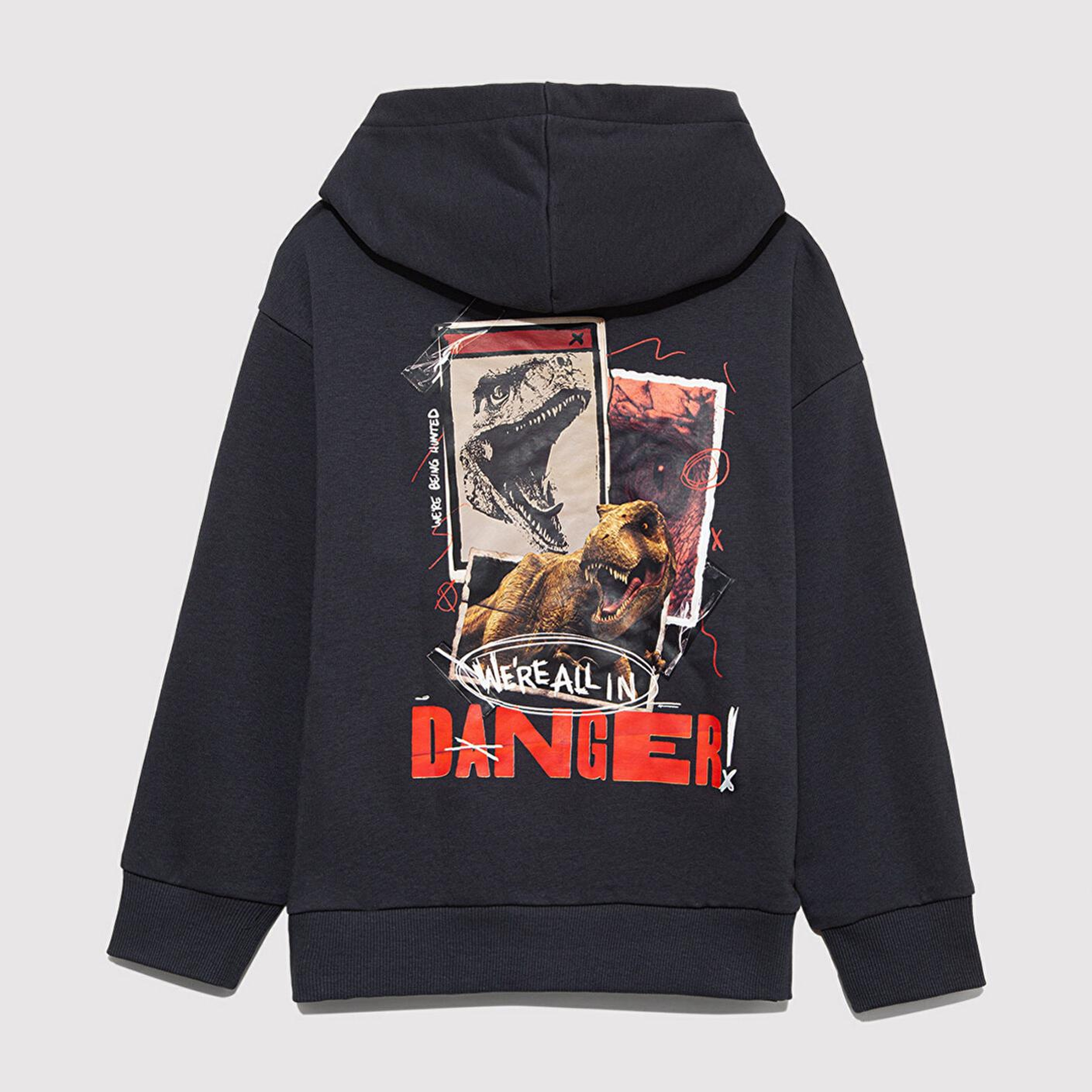 Mavi Jurassic Park Baskılı Antrasit Sweatshirt 6S10135-70087
