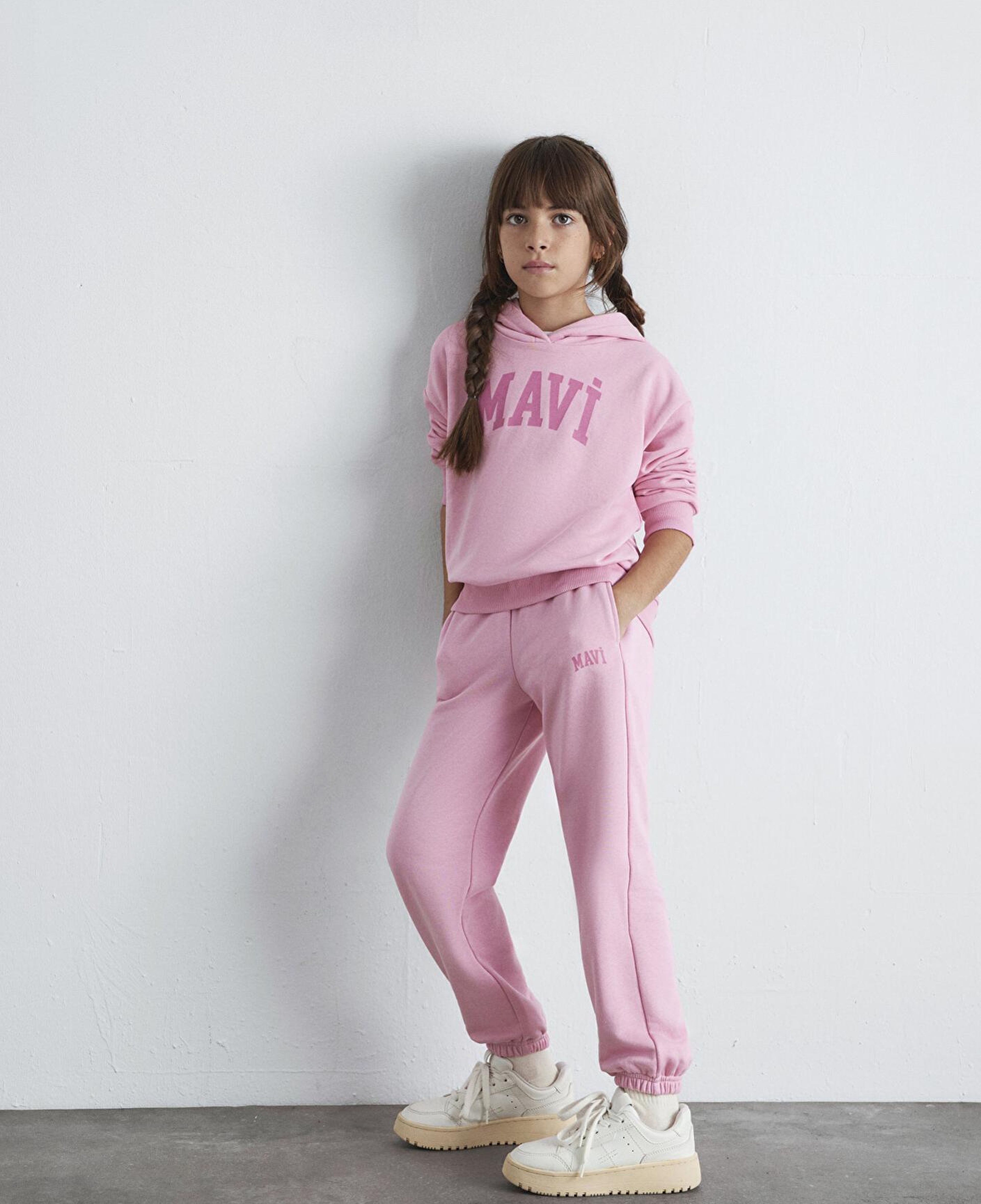 Mavi Mavi Logo Baskılı Pembe Eşofman Altı 7010041-70972