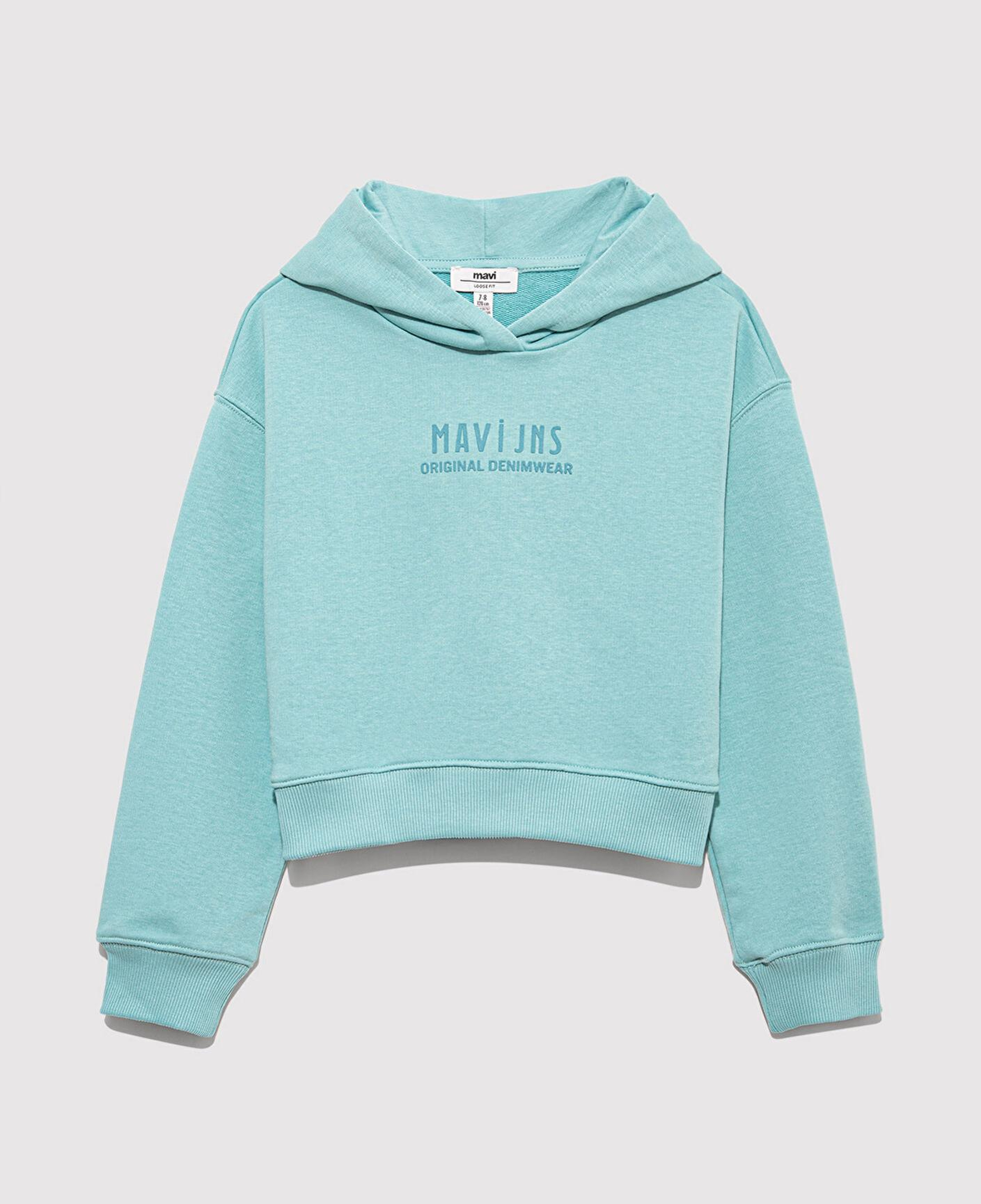 Mavi Mavi Baskılı Yeşil Sweatshirt 7S10145-71748