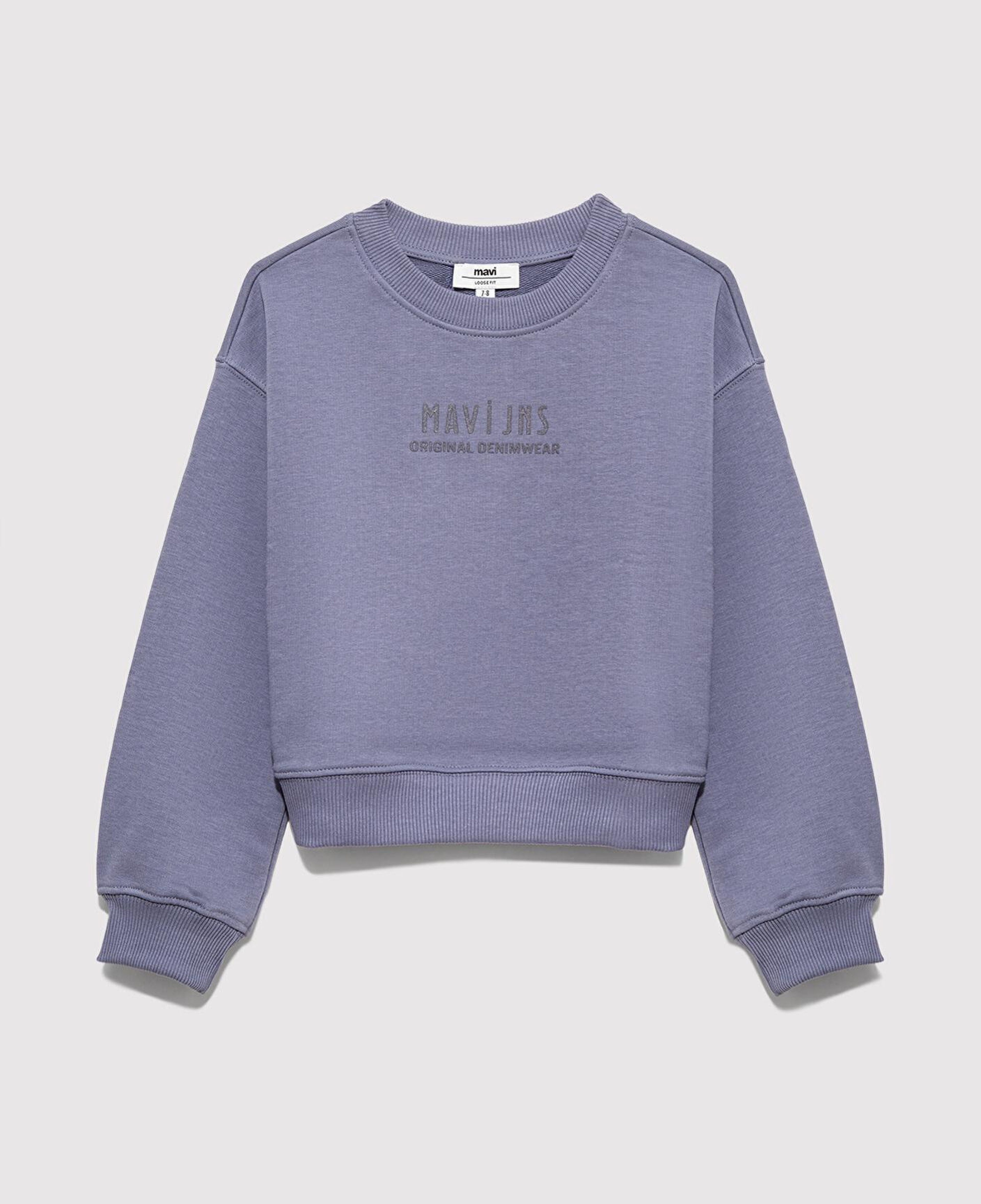 Mavi Mavi Jns Baskılı Mor Sweatshirt 7S10146-88095