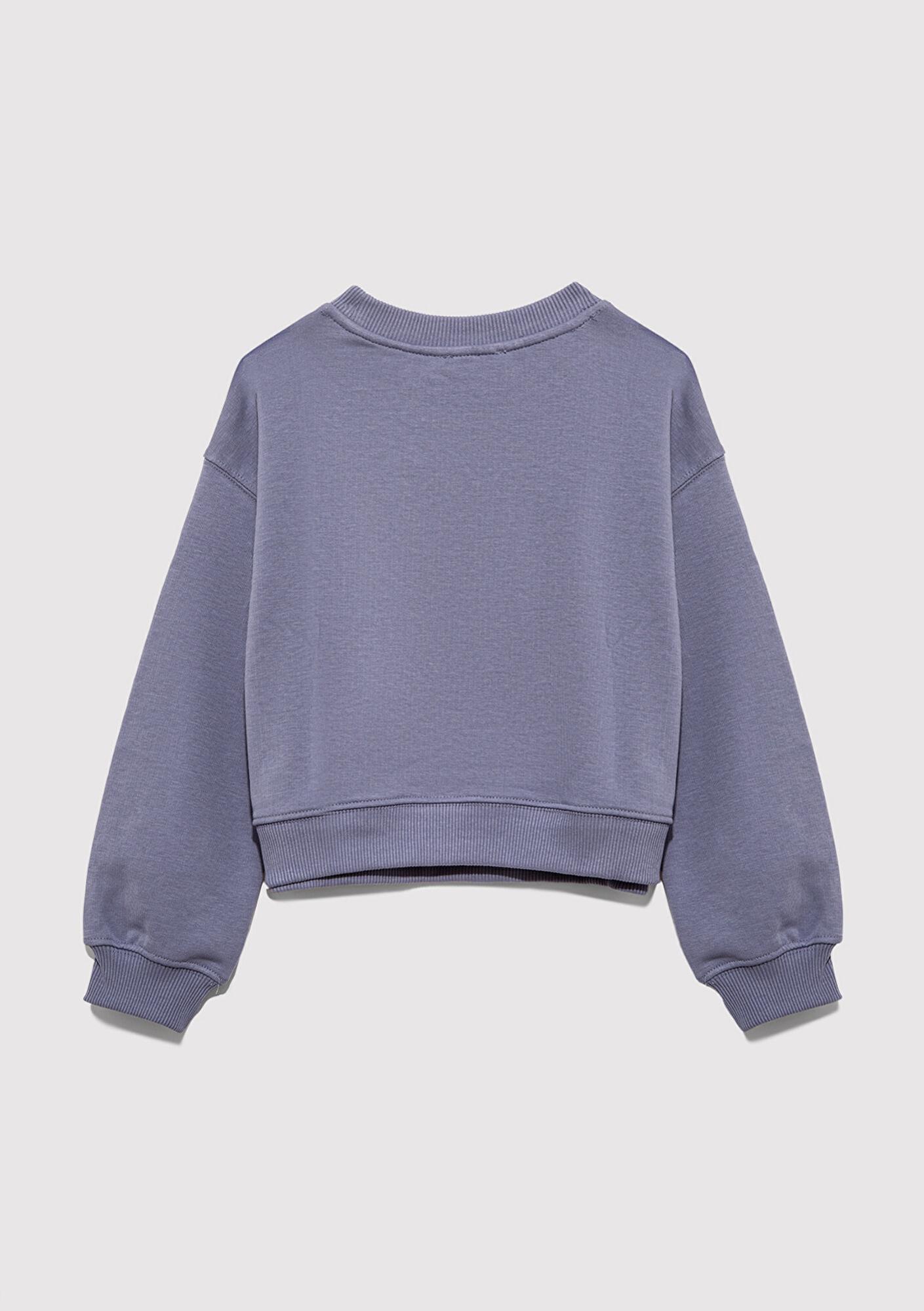 Mavi Mavi Jns Baskılı Mor Sweatshirt 7S10146-88095