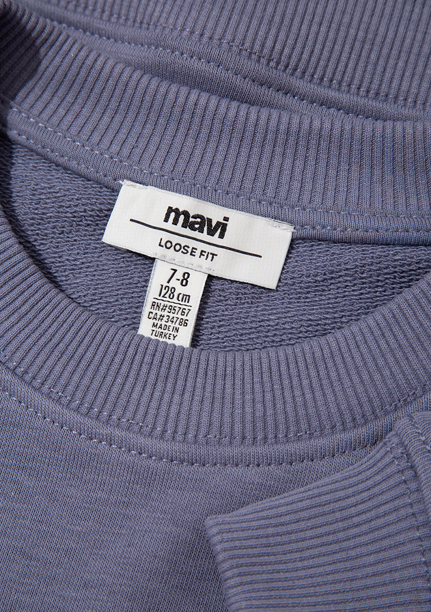 Mavi Mavi Jns Baskılı Mor Sweatshirt 7S10146-88095