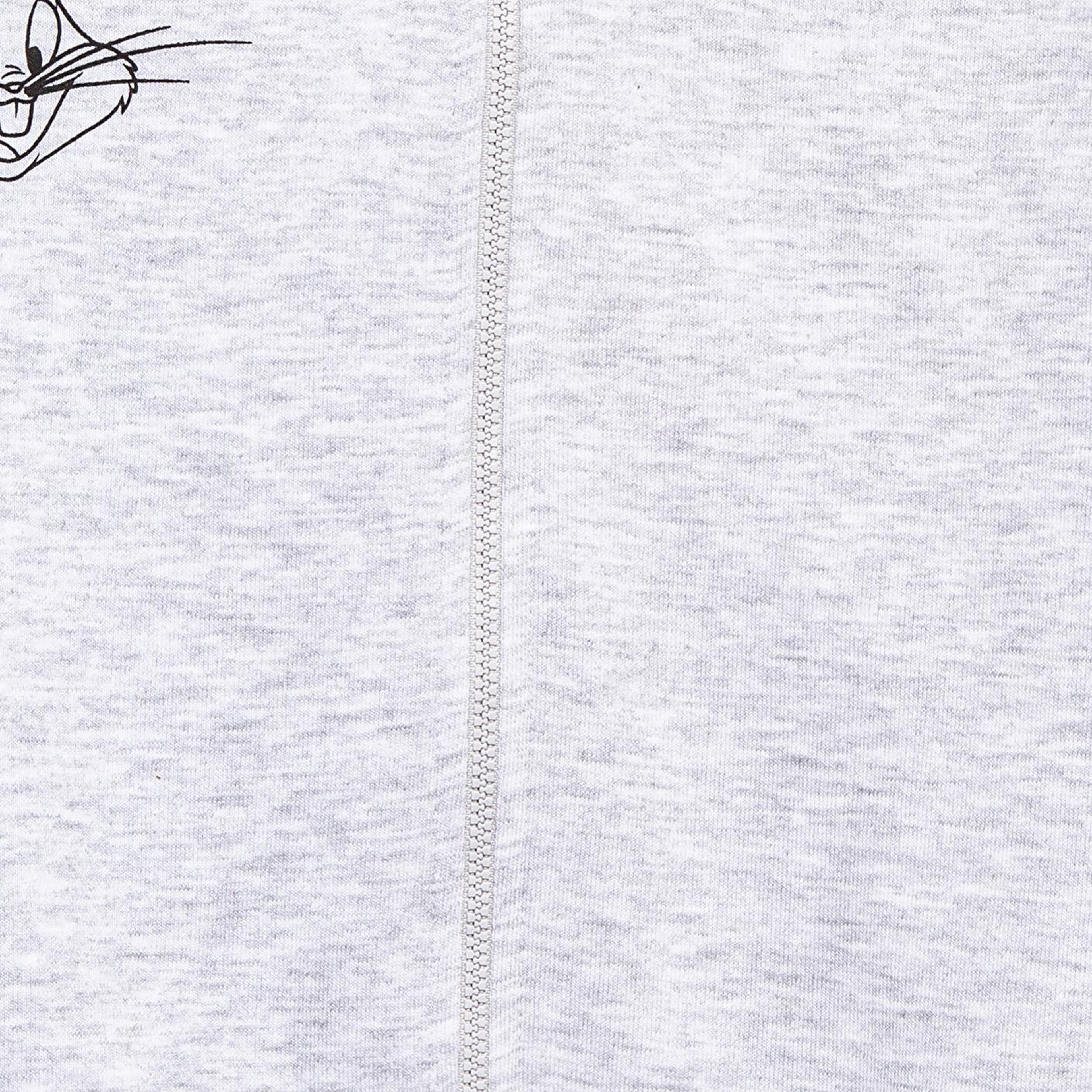 Mavi Looney Tunes Baskılı Kapüşonlu Gri Sweatshirt 7S10134-88467