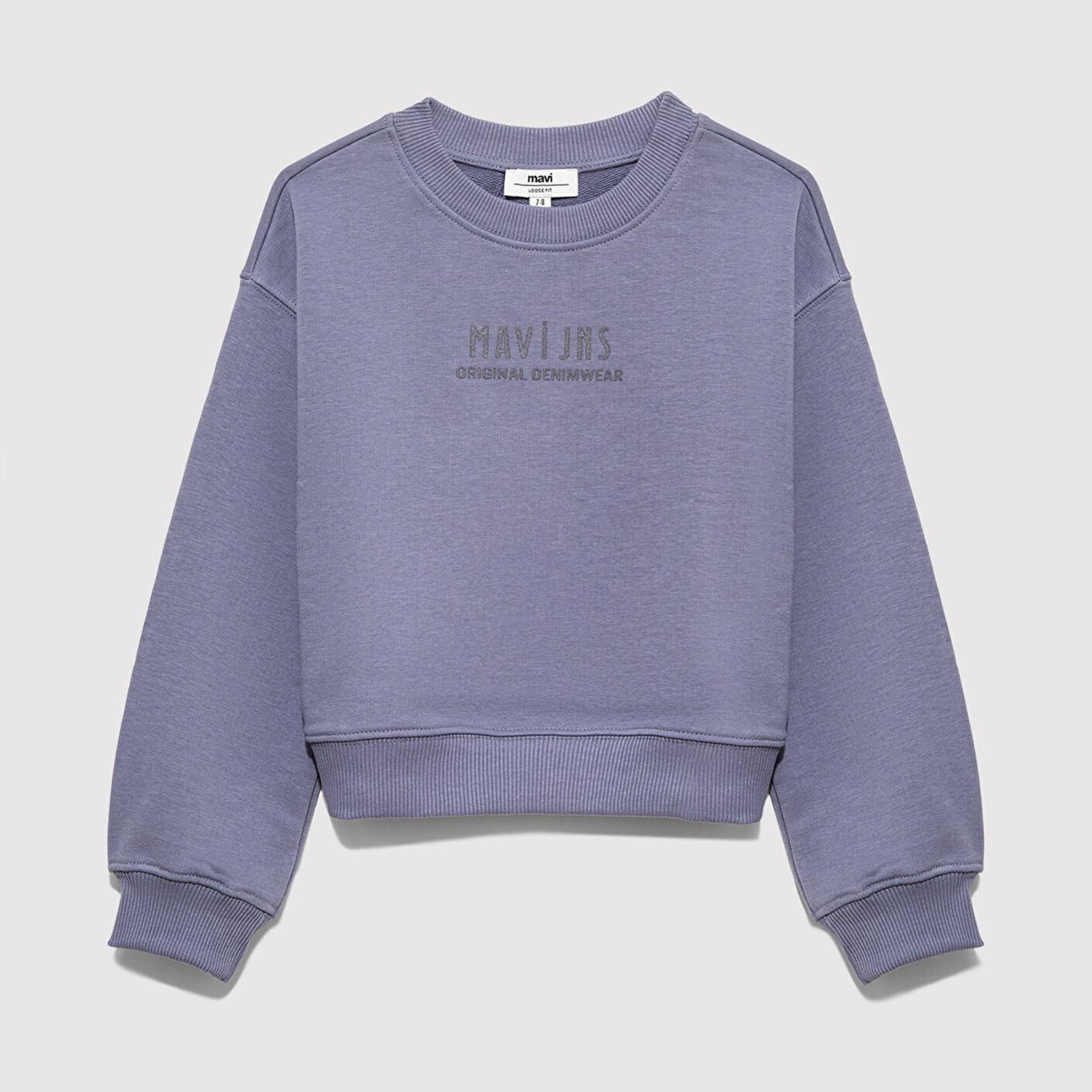Mavi Mavi Jns Baskılı Mor Sweatshirt 7S10146-88095