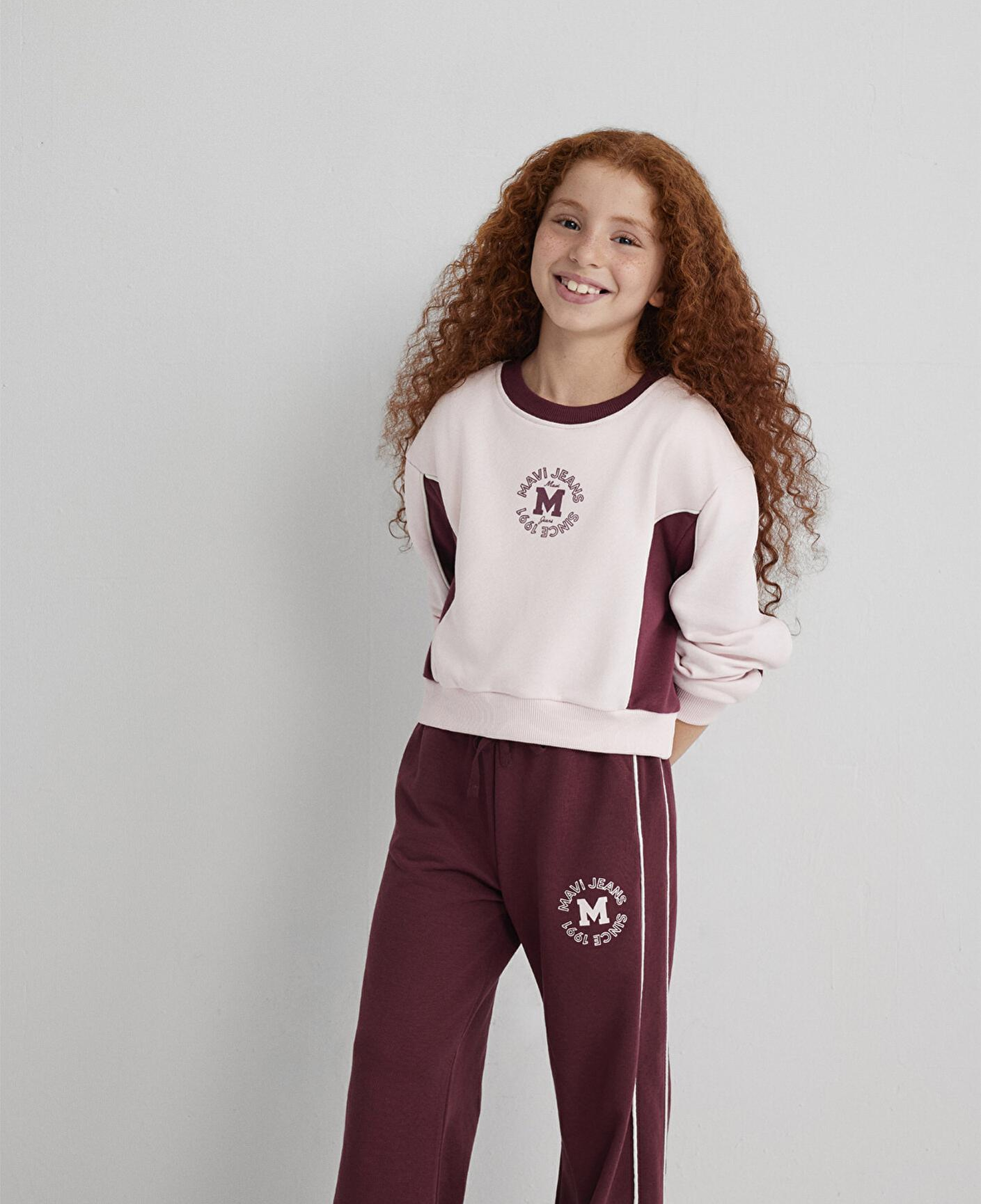 Mavi Mavi Jeans Baskılı Pembe Sweatshirt 7S10120-90773