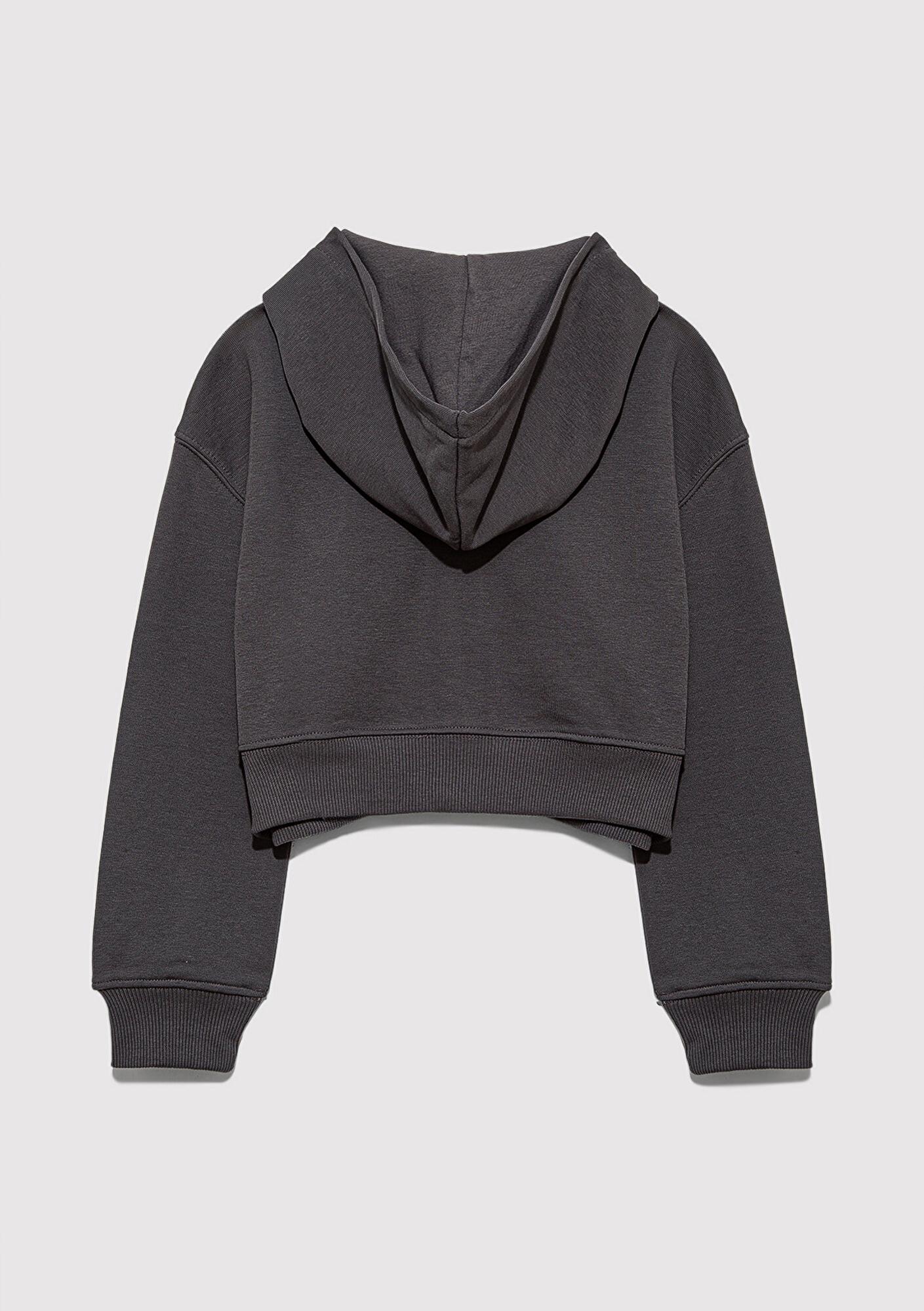 Mavi MV Baskılı Antrasit Sweatshirt 7S10128-90778