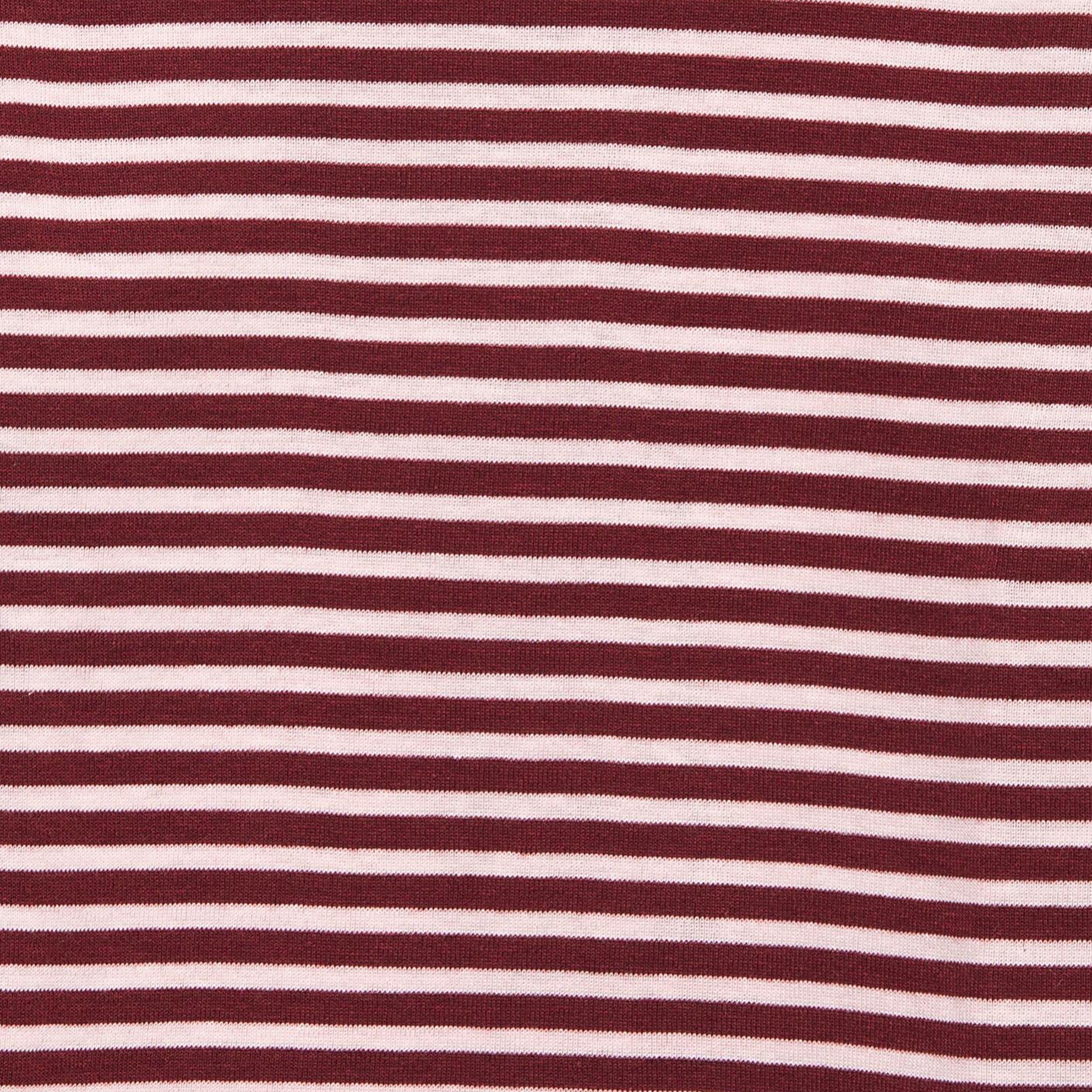 Mavi Çizgili Basic Tişört Fitted / Vücuda Oturan Kesim 7610351-88614