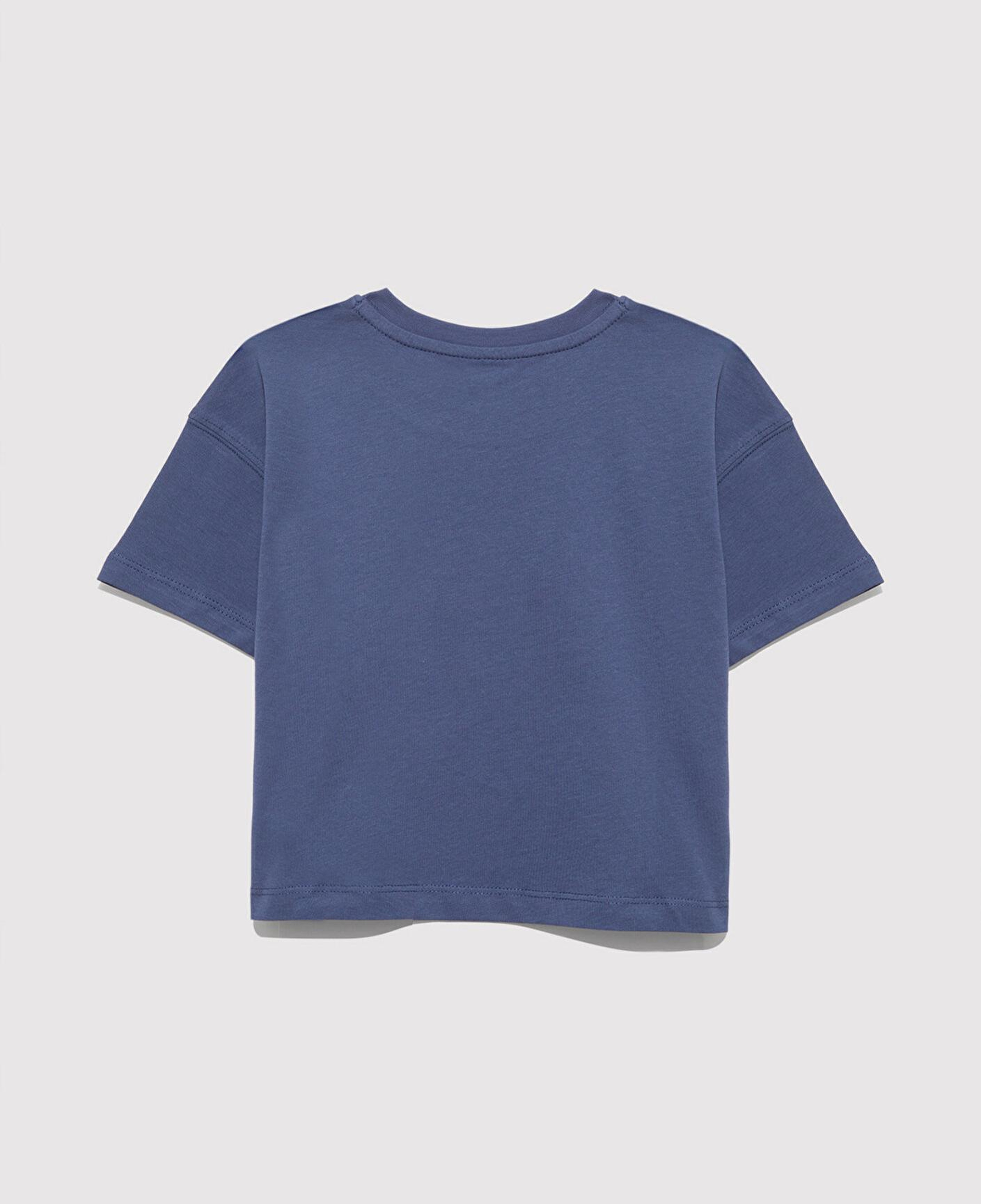 Mavi Baskılı Lacivert Tişört Loose Fit / Bol Rahat Kesim 7610354-87737