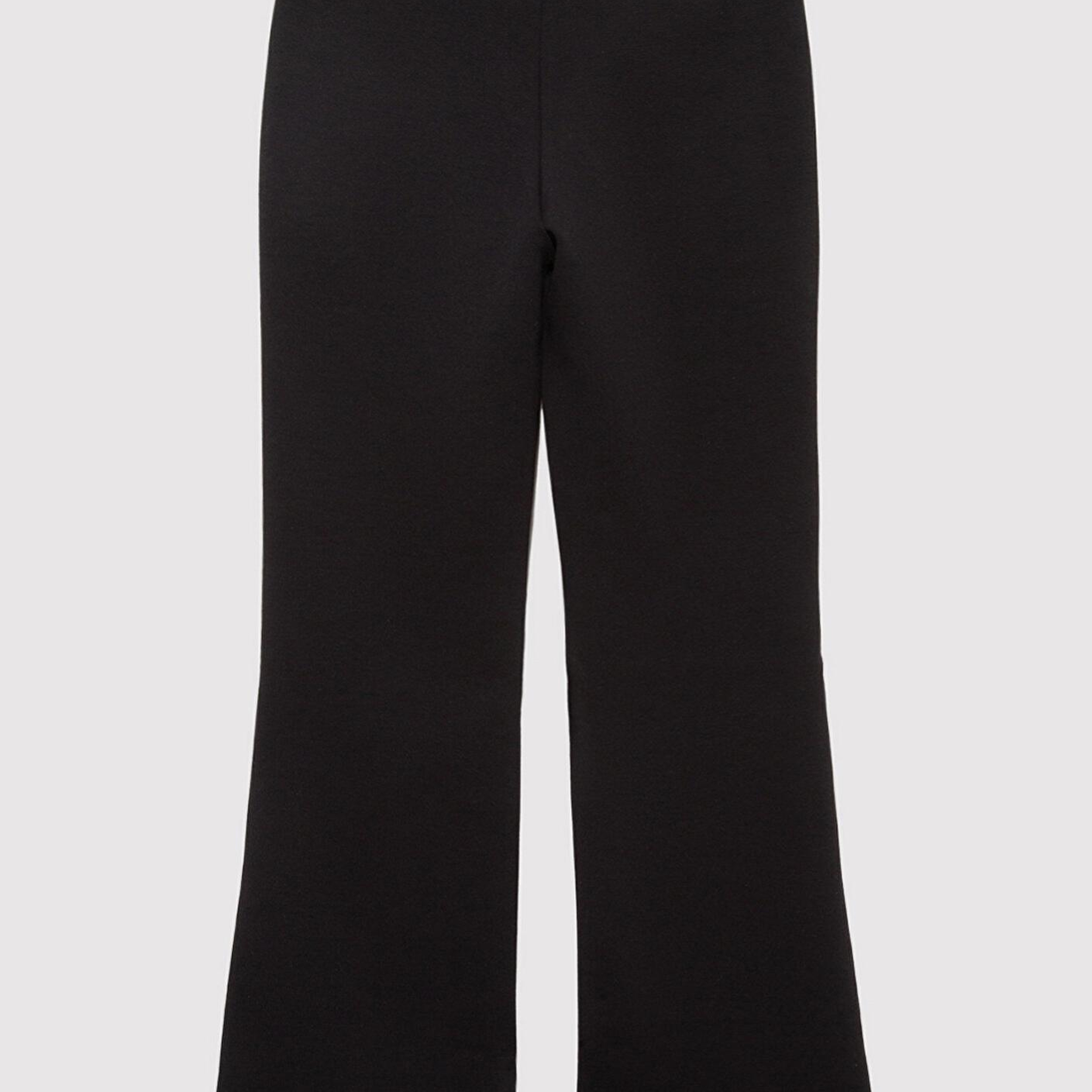 Mavi İspanyol Paça Siyah İnterlok Eşofman Altı 7010035-900