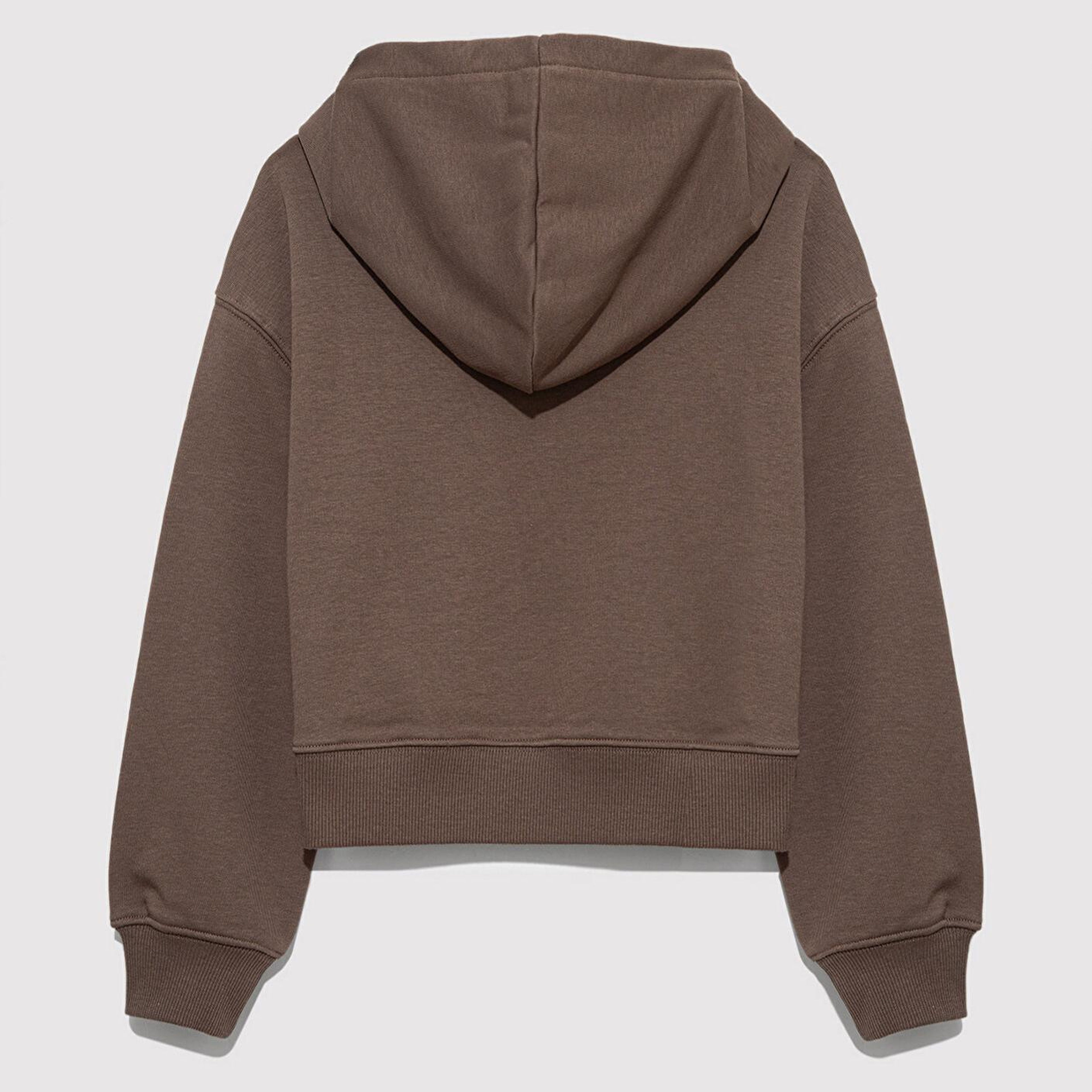 Mavi Mavi Logo Baskılı Kahverengi Sweatshirt 7S10124-87181