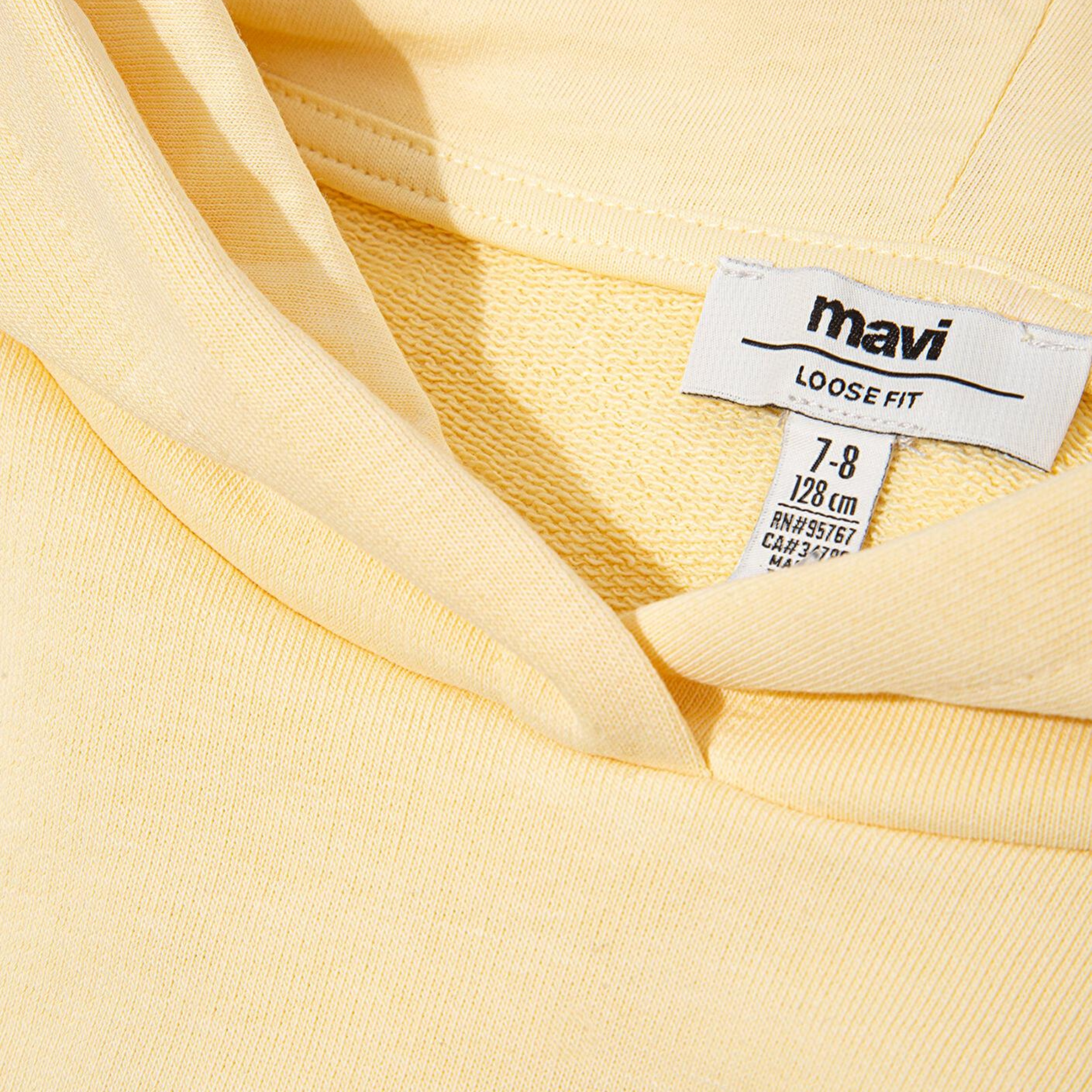 Mavi Mavi Patch Logo Sarı Sweatshirt 7S10143-70024