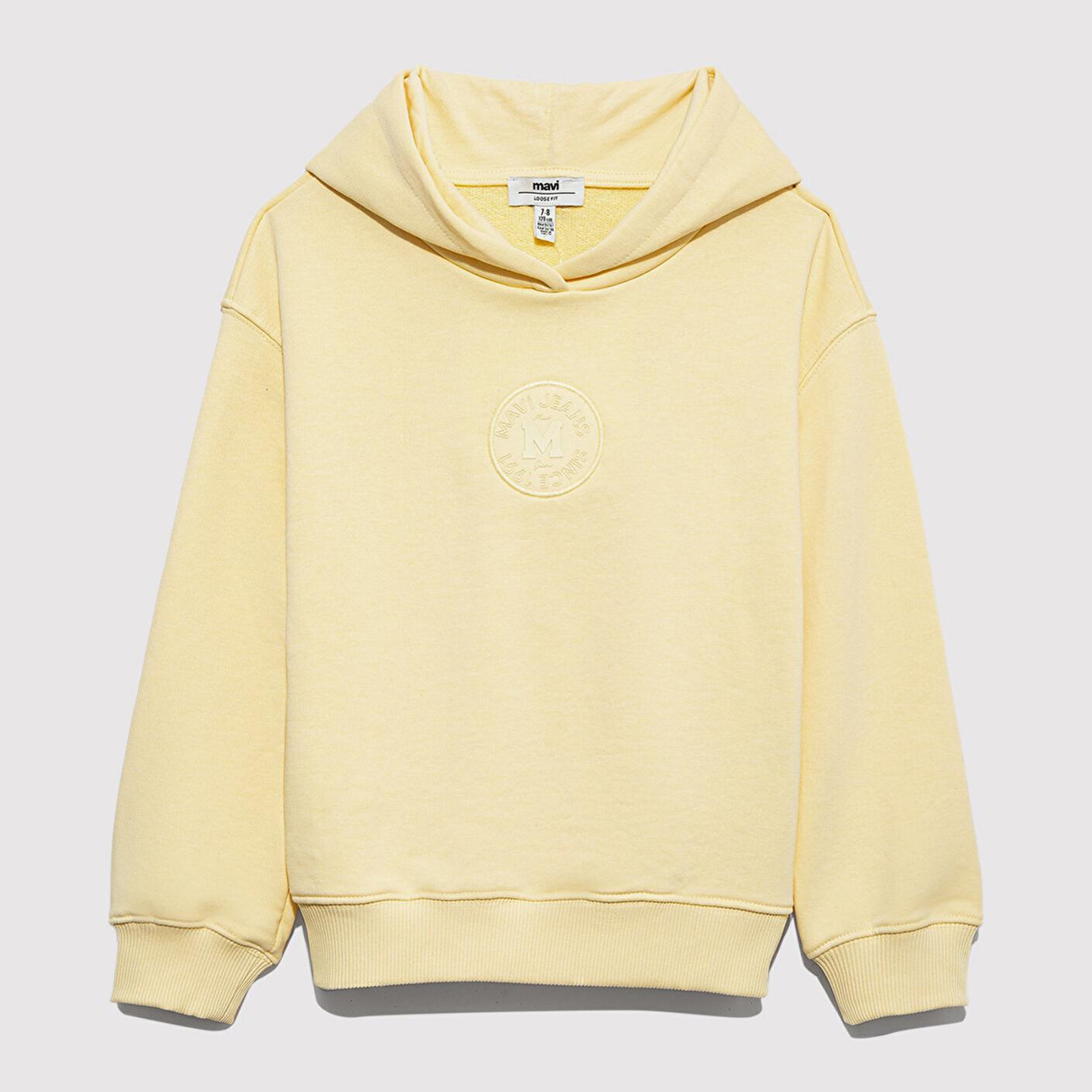 Mavi Mavi Patch Logo Sarı Sweatshirt 7S10143-70024