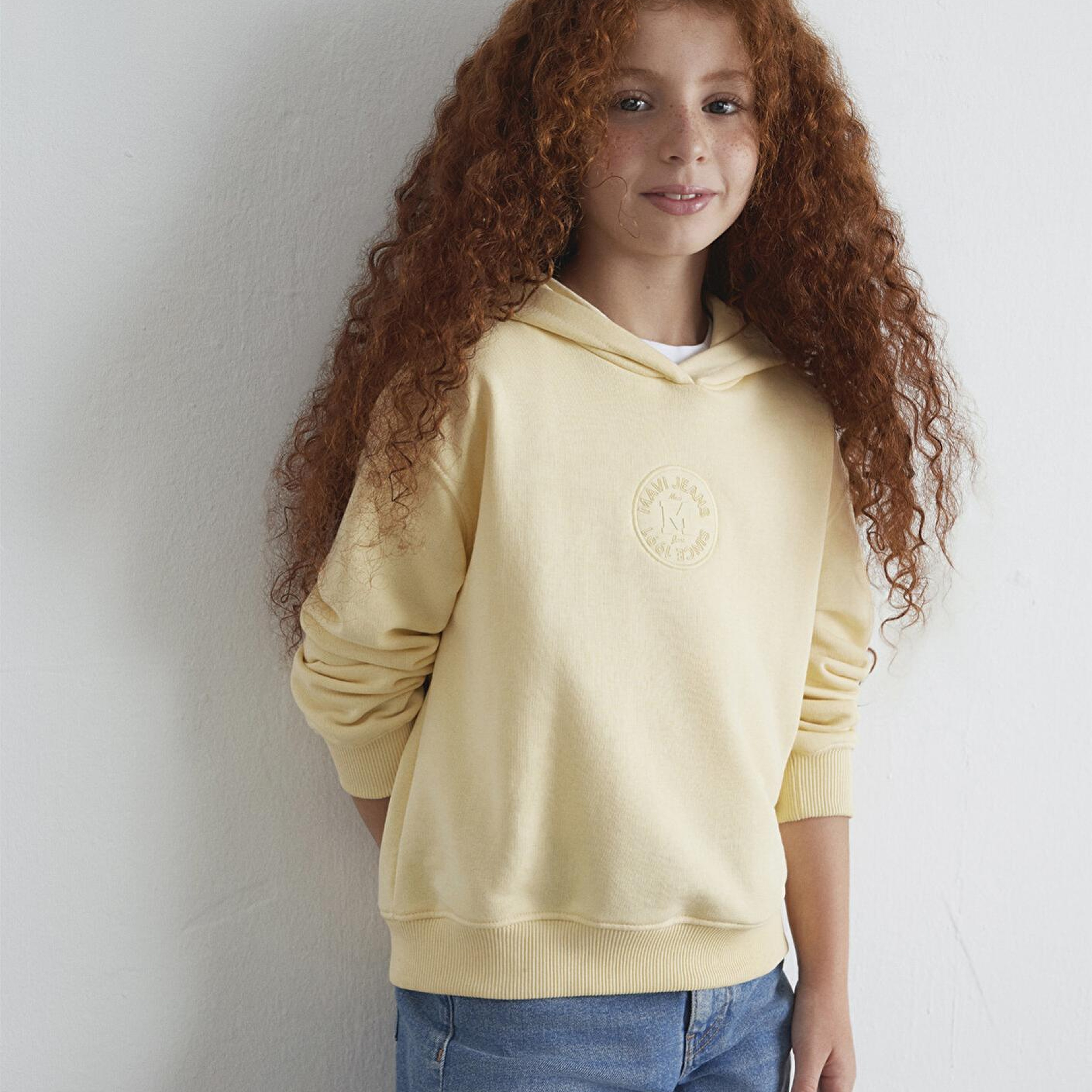 Mavi Mavi Patch Logo Sarı Sweatshirt 7S10143-70024