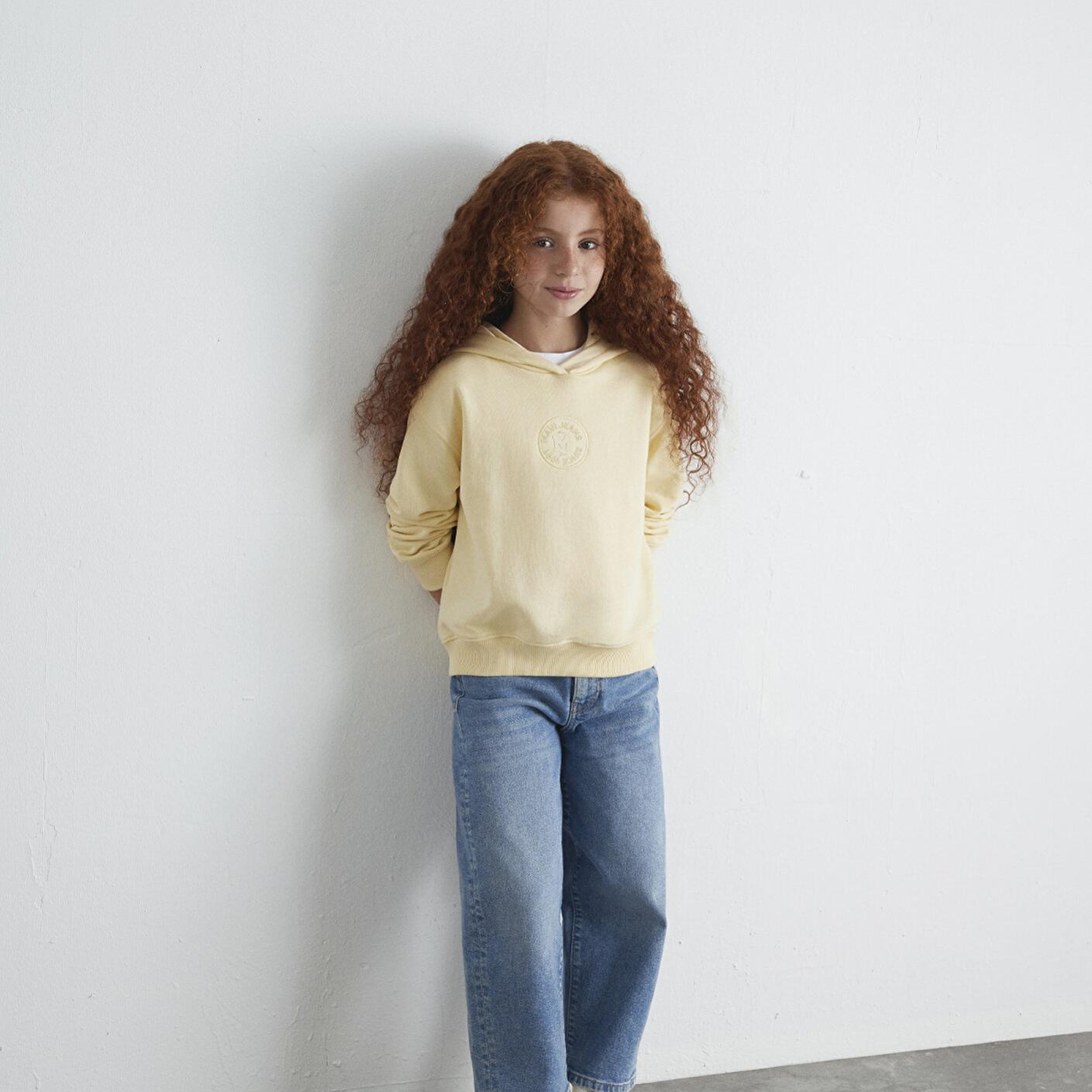 Mavi Mavi Patch Logo Sarı Sweatshirt 7S10143-70024