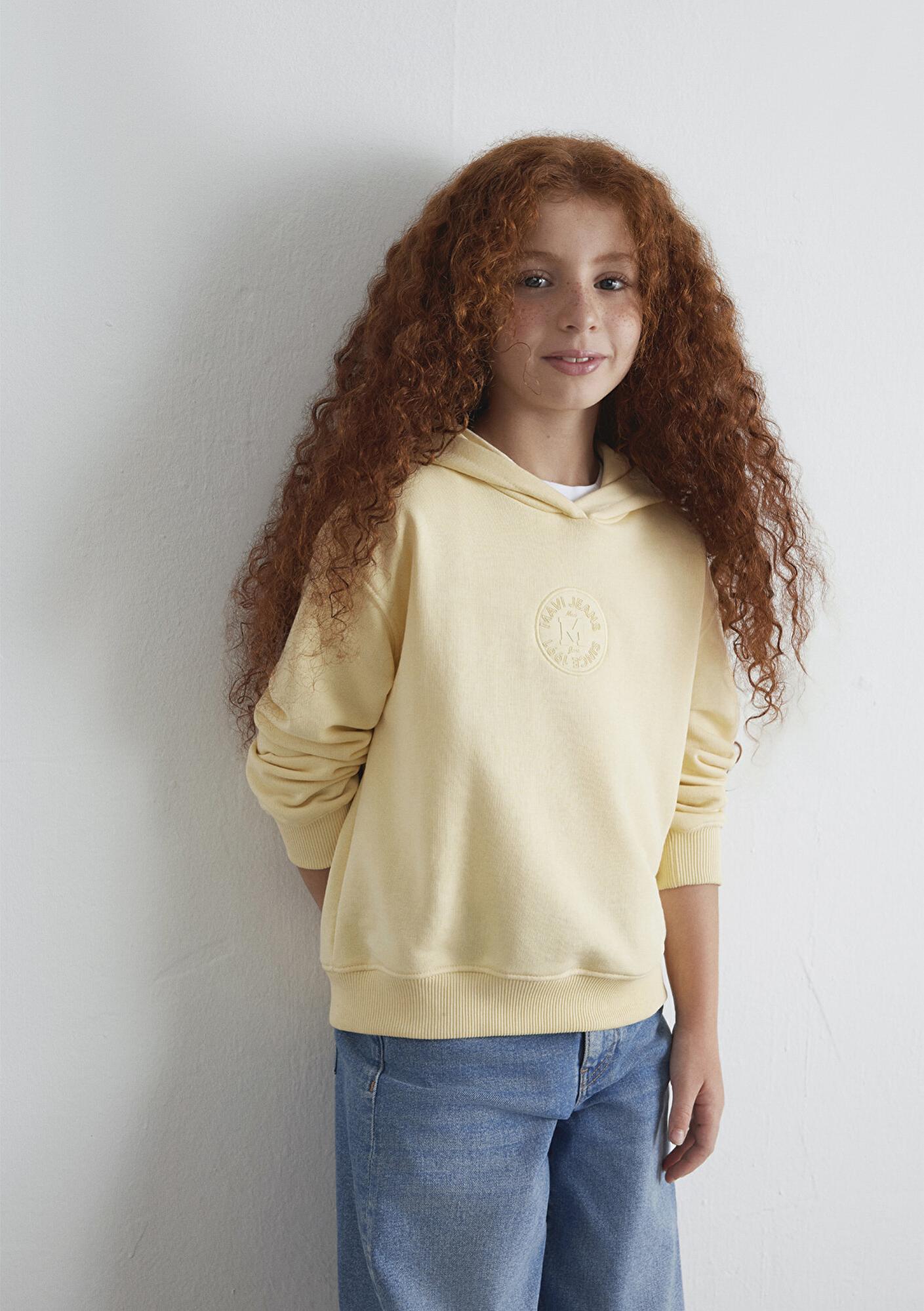 Mavi Mavi Patch Logo Sarı Sweatshirt 7S10143-70024